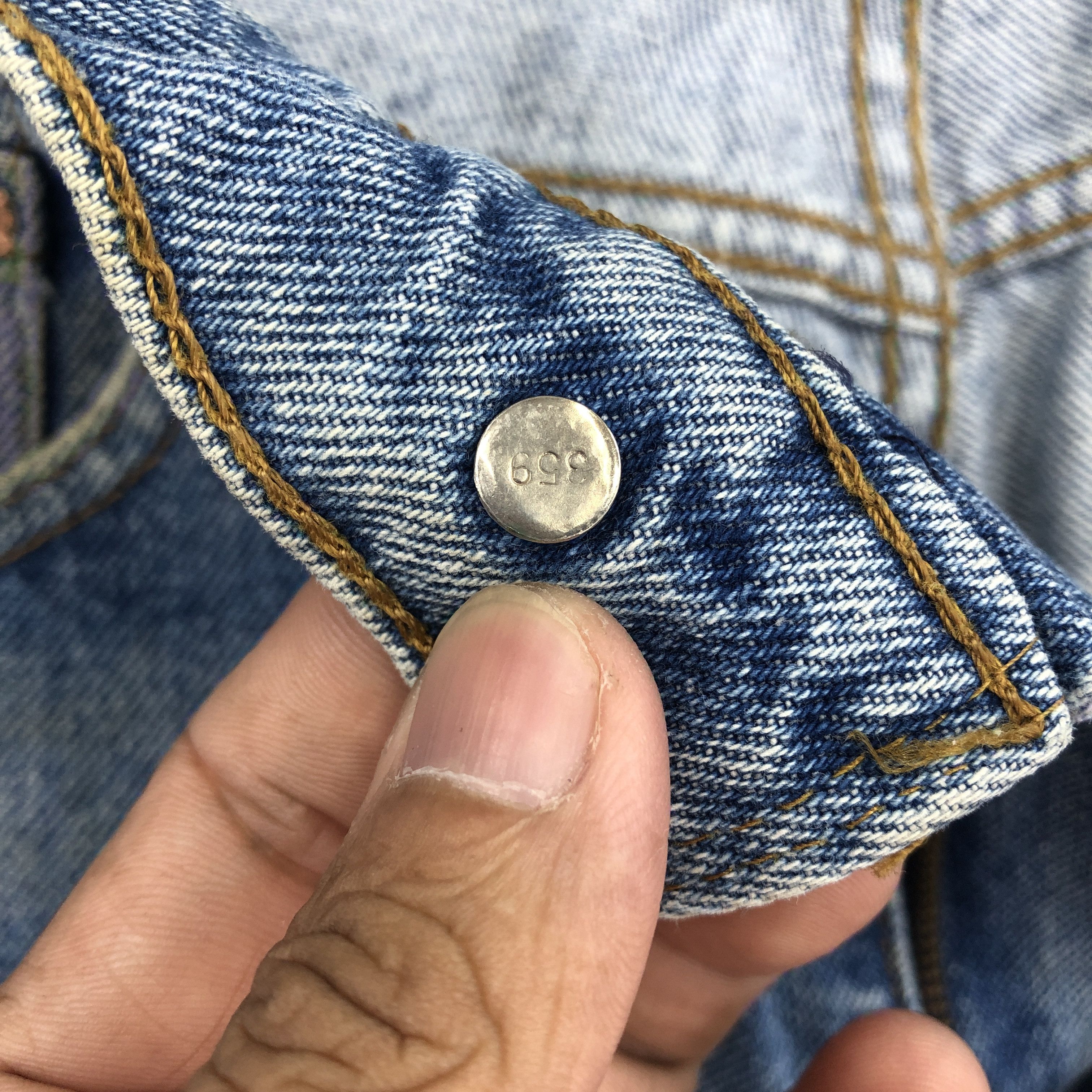 Levi's Vintage Rusty Levis Jeans Dirty Levi's 606 Stonewash Denim Size US 30 / EU 46 - 6 Thumbnail