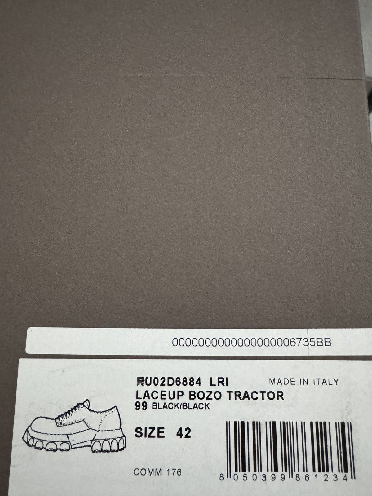 Rick Owens Rick Owens Bozo Tractor Size US 8.5 / EU 41-42 - 7 Thumbnail