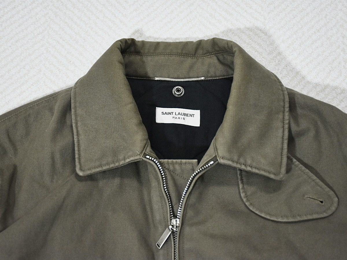 Saint Laurent Paris Saint Laurent Bomber Ma1 Jacket size48 Size US L / EU 52-54 / 3 - 3 Thumbnail