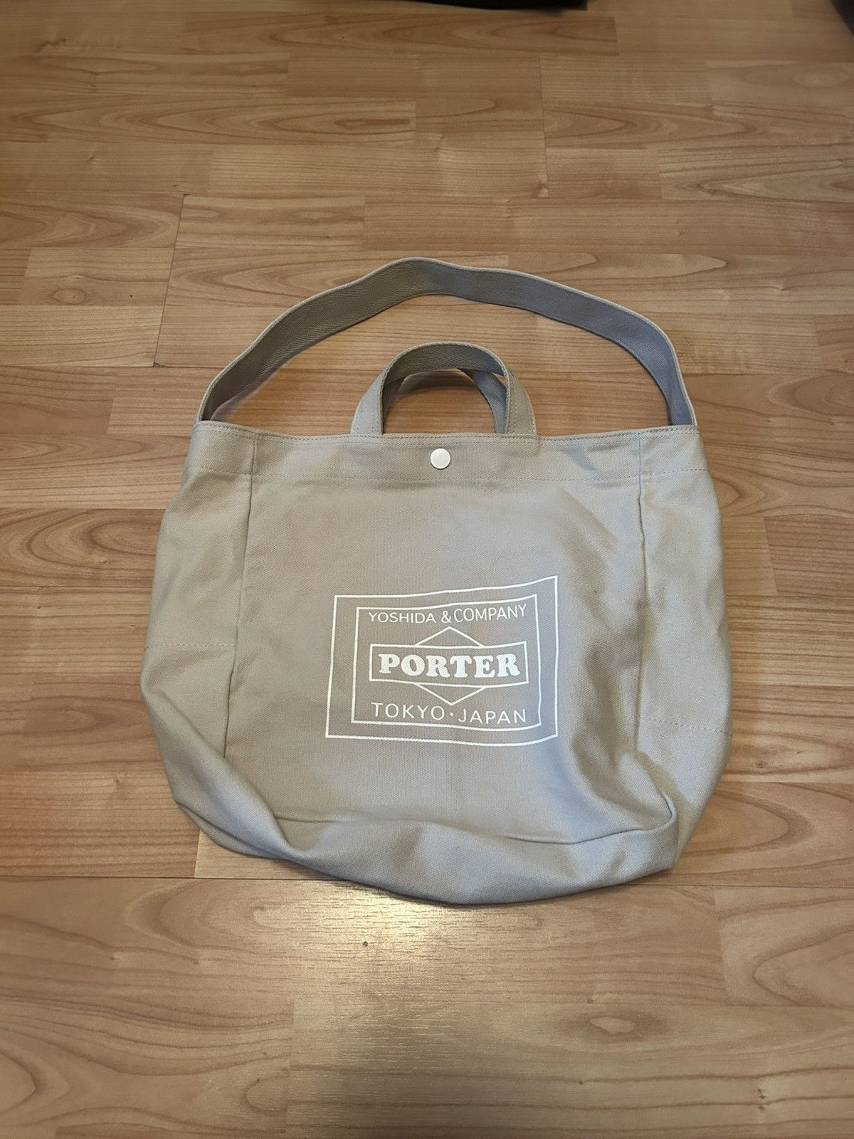 Porter Porter canva tote bag Size ONE SIZE - 1 Thumbnail