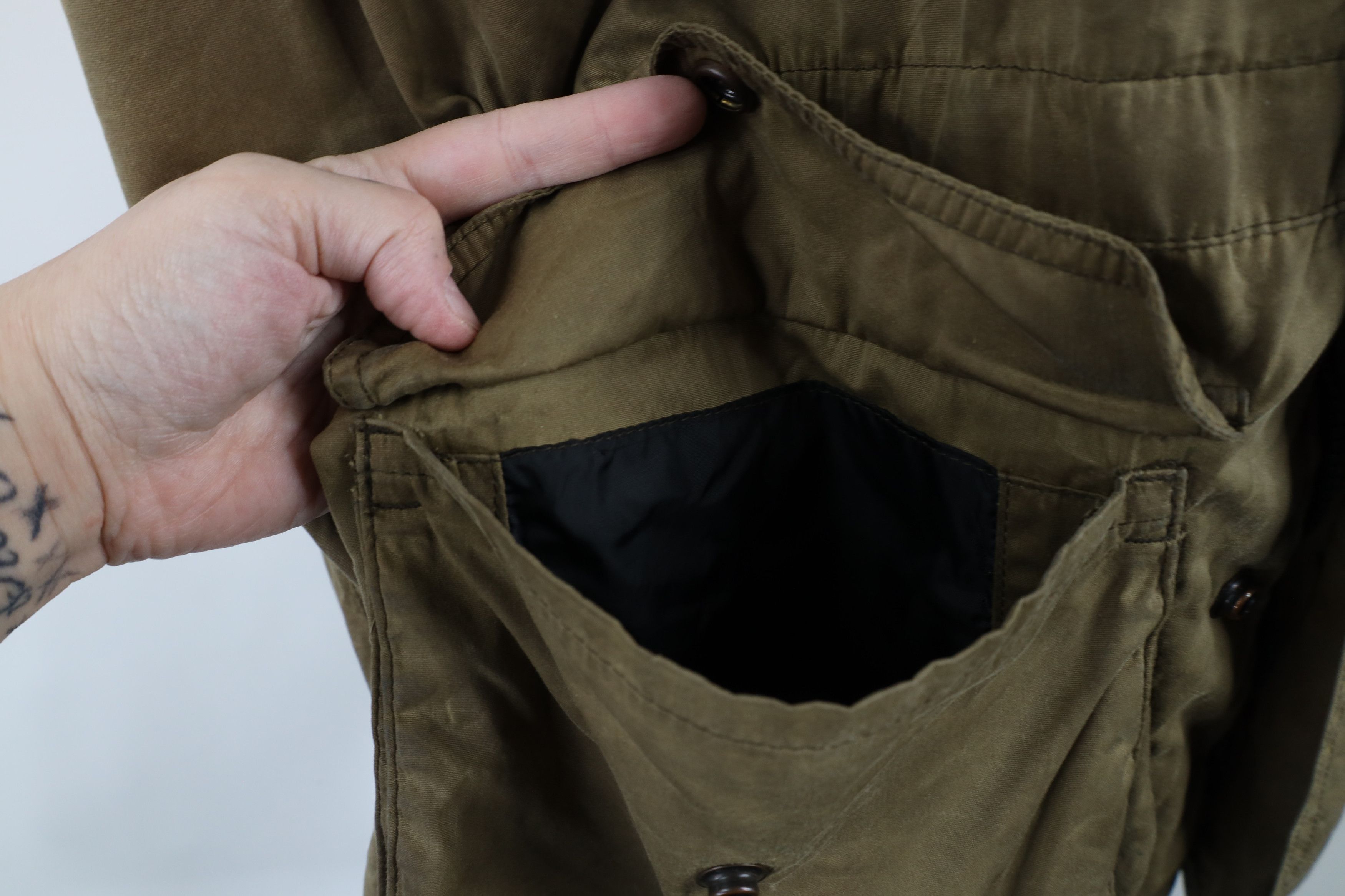 Vintage Vintage 90s Streetwear Waxed Cotton Bush Safari Jacket Size US L / EU 52-54 / 3 - 7 Thumbnail
