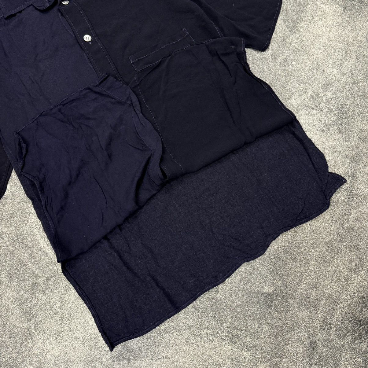 Yohji Yamamoto Y's Yohji Yamamoto buttonshirt fit rayon and linen Size XS / US 0-2 / IT 36-38 - 7 Thumbnail