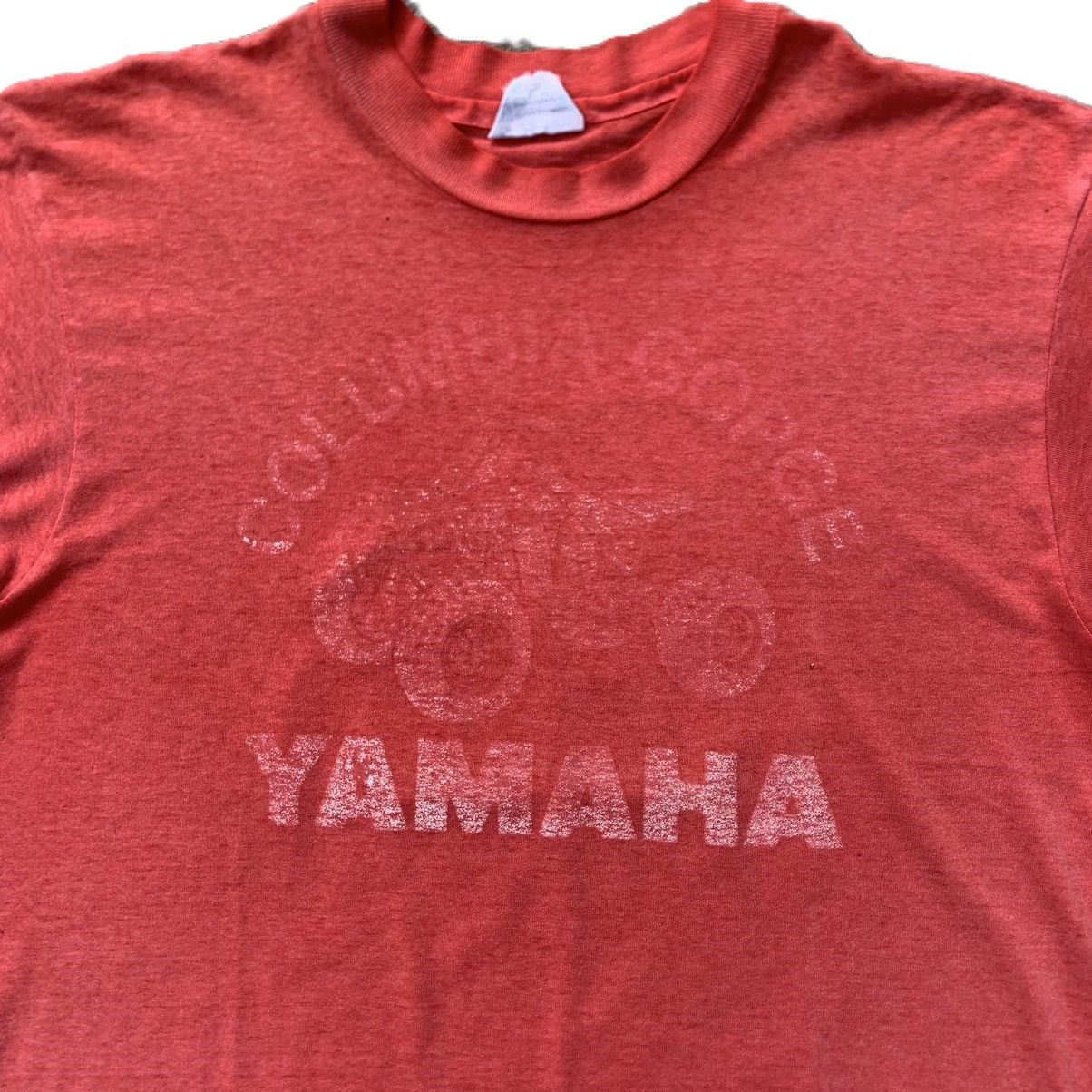Yamaha Vintage Yamaha Columbia Gorge Thrashed Paper Thin T-Shirt Size US L / EU 52-54 / 3 - 3 Thumbnail