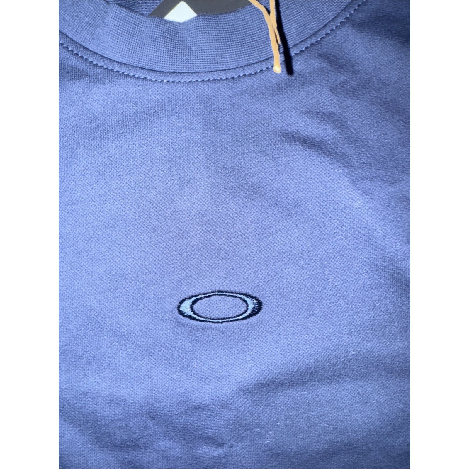 Oakley Oakley Dual French Terry T-Shirt Navy Blue Medium 22x29 Size US M / EU 48-50 / 2 - 2 Thumbnail