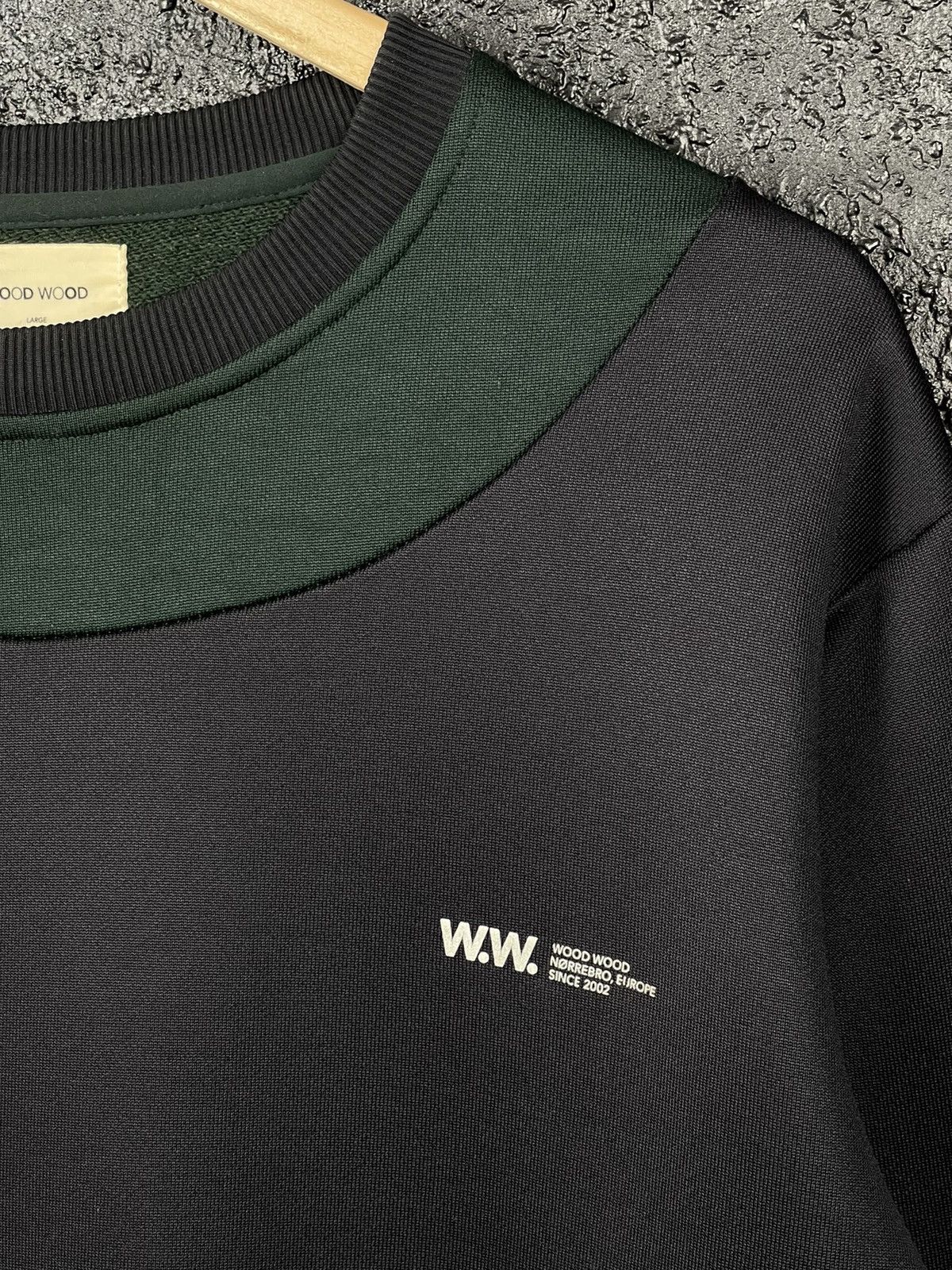 Wood Wood Wood Wood Track Top Sweatshirt Men’s Size L Size US L / EU 52-54 / 3 - 4 Thumbnail