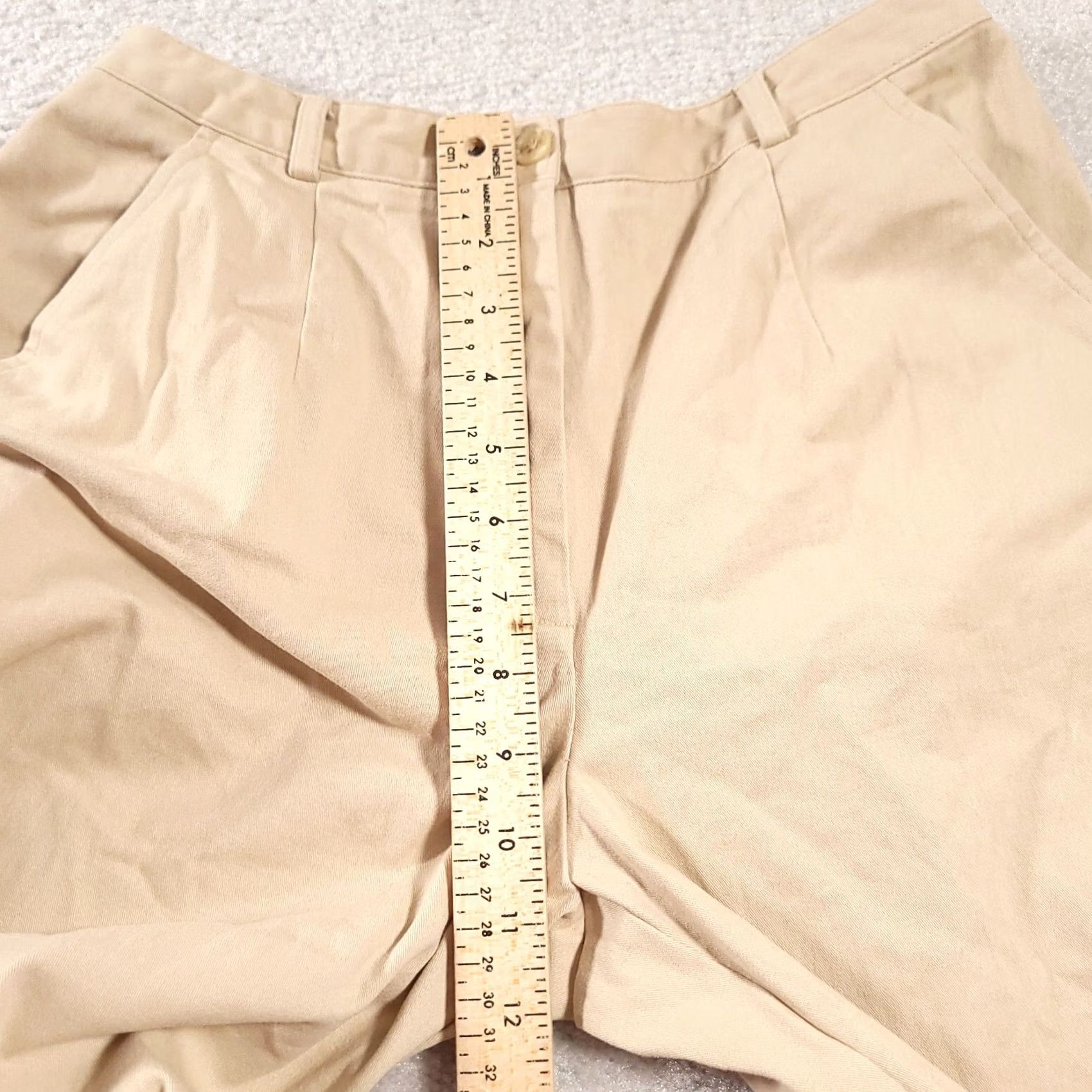 Coldwater Creek Coldwater Creek Womens Dress Pants Sz 10 Tan Career Elastic Waist Size 32" / US 10 / IT 46 - 7 Thumbnail