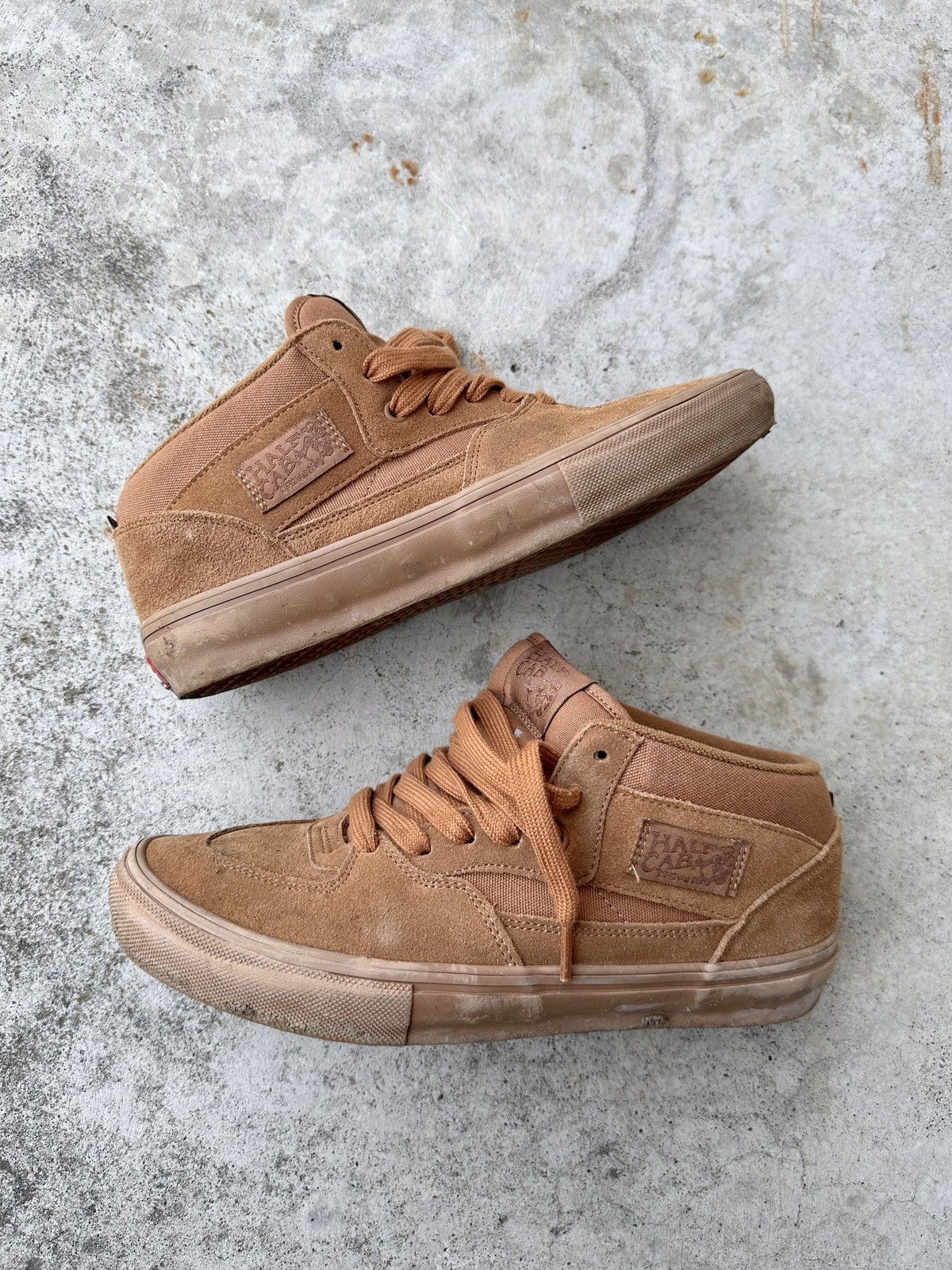 Vans Skate Half Cab Brown Gum Carhartt color