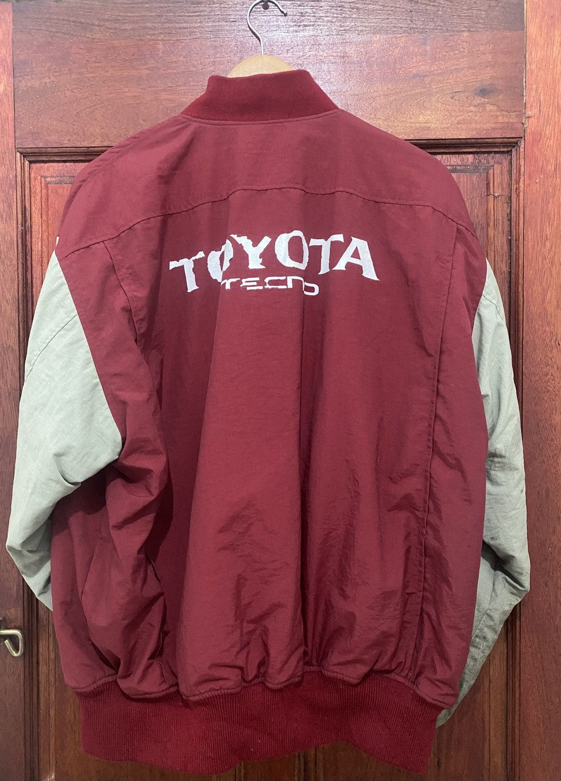 Japanese Brand × Sports Specialties × Vintage Vintage Toyota Techno Bomber Jacket Size US L / EU 52-54 / 3 - 2 Thumbnail