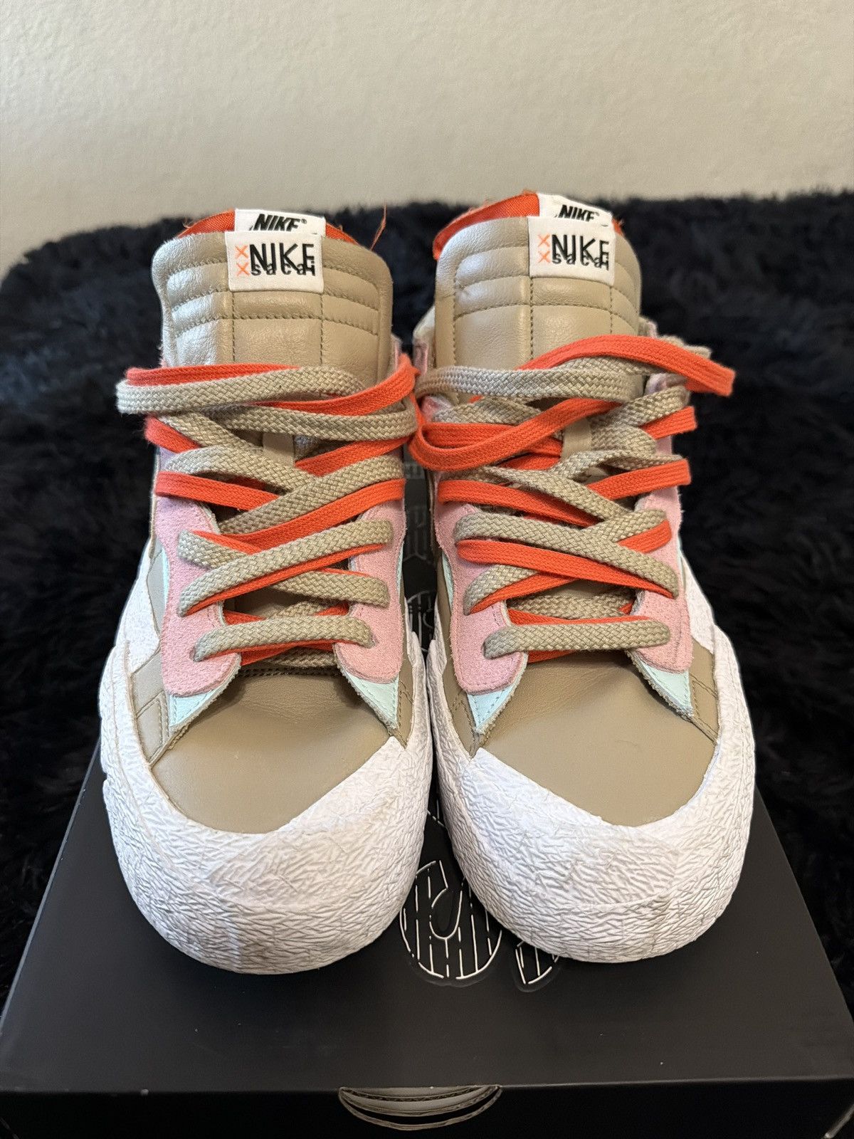 Kaws × Nike × Sacai Nike Blazer Low Sacai X Kaws Size US 12 / EU 45 - 3 Thumbnail