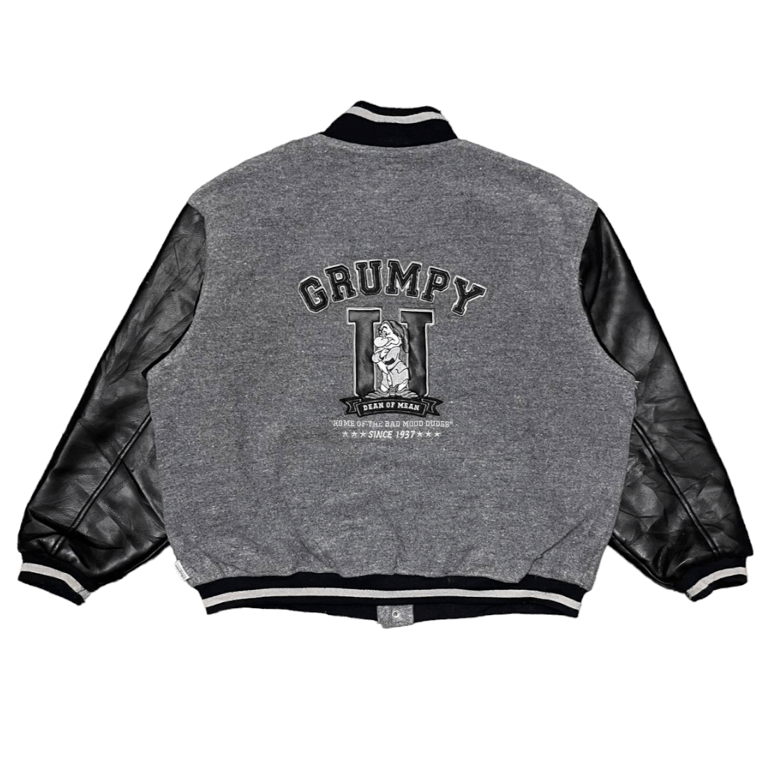 Disney Vintage Disney Exclusive Grumpy U Varsity Jacket Size US L / EU 52-54 / 3 - 1 Thumbnail