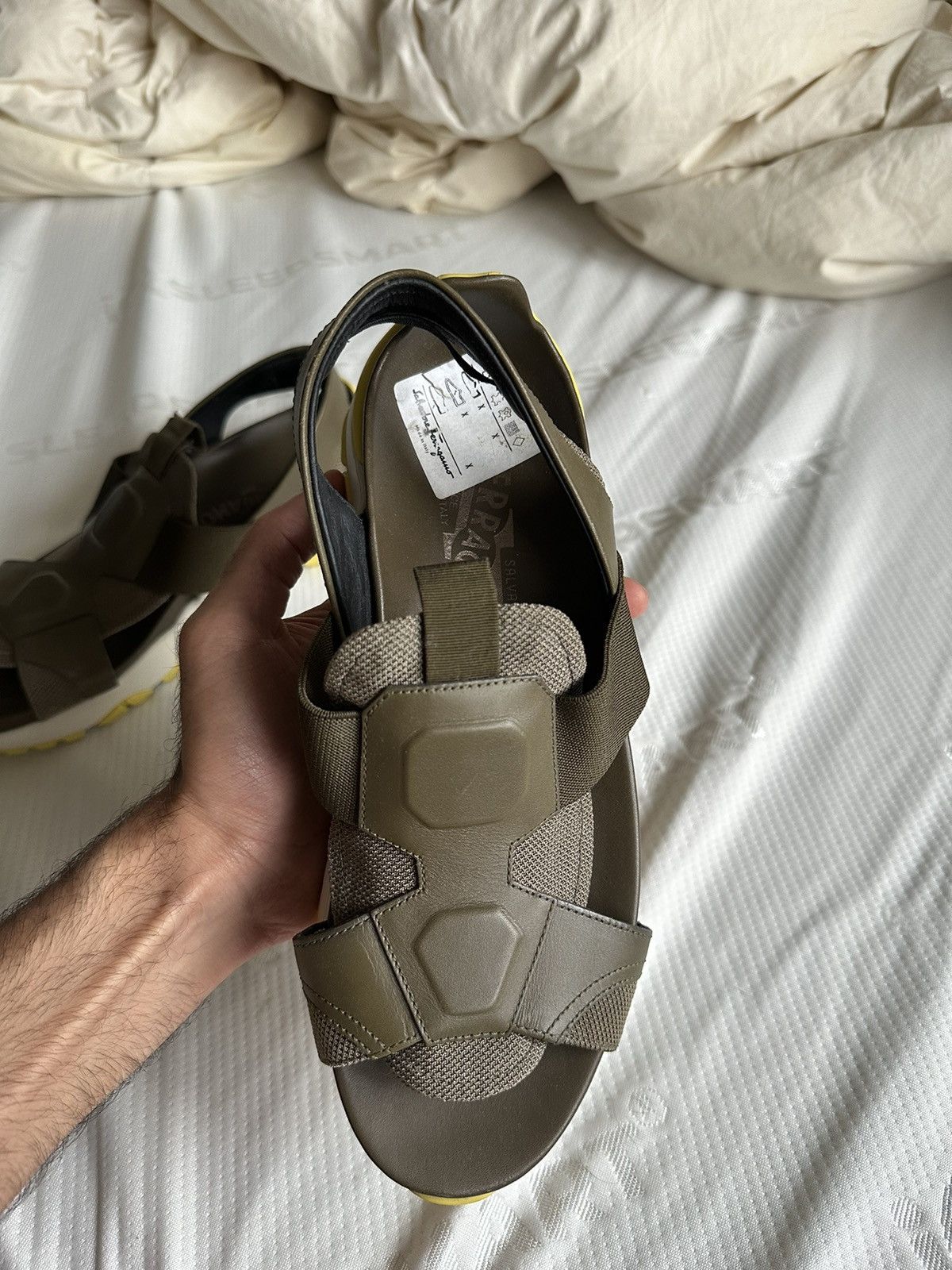 Salvatore Ferragamo Ferragamo Force Sandals Size US 9 / EU 42 - 4 Thumbnail