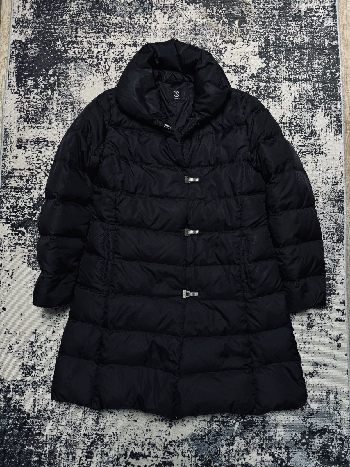 Bogner puffer coat black S 36 women
