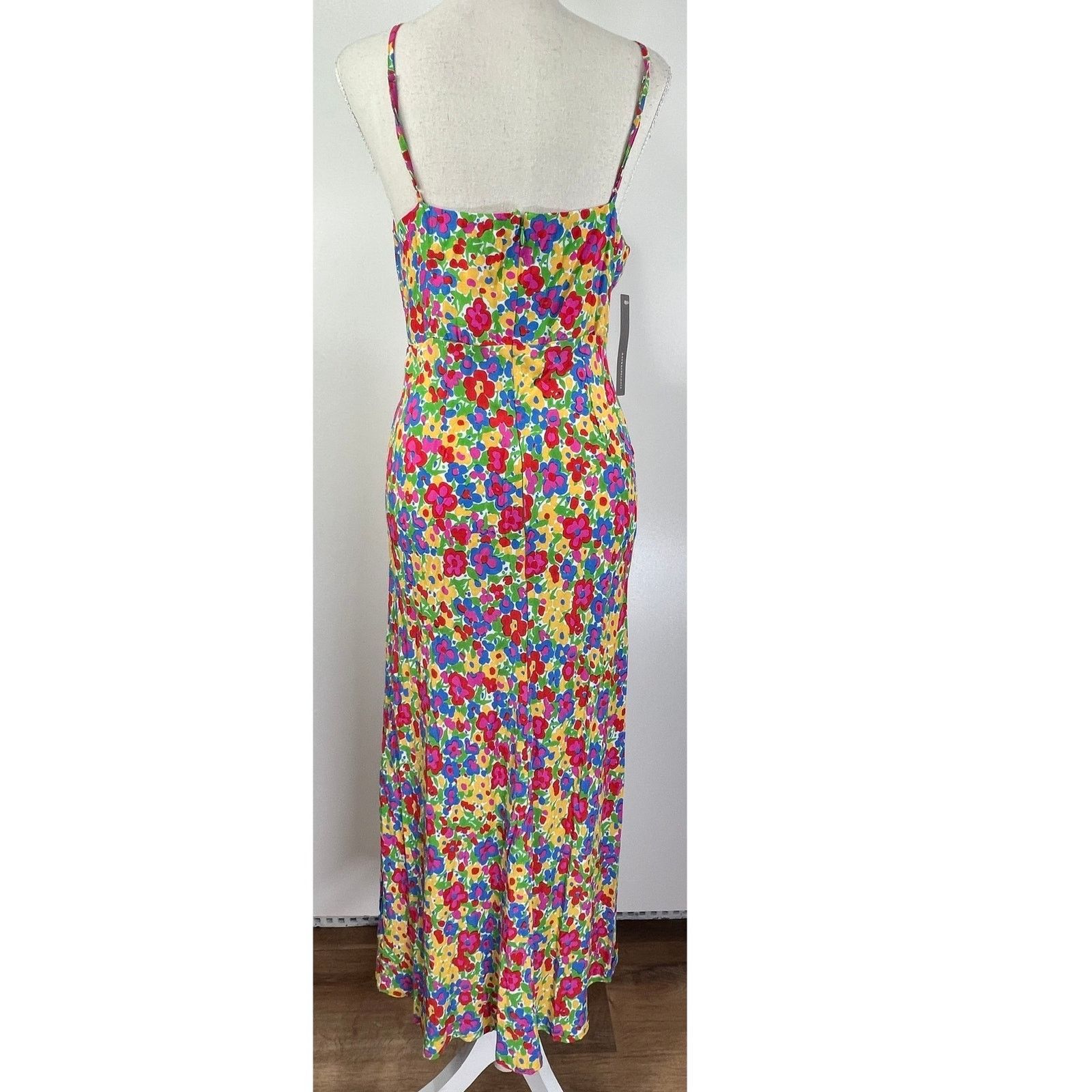 Anthropologie Anthropologie Faithfull the Brand Floral Pop Midi Dress Size M / US 6-8 / IT 42-44 - 11 Thumbnail
