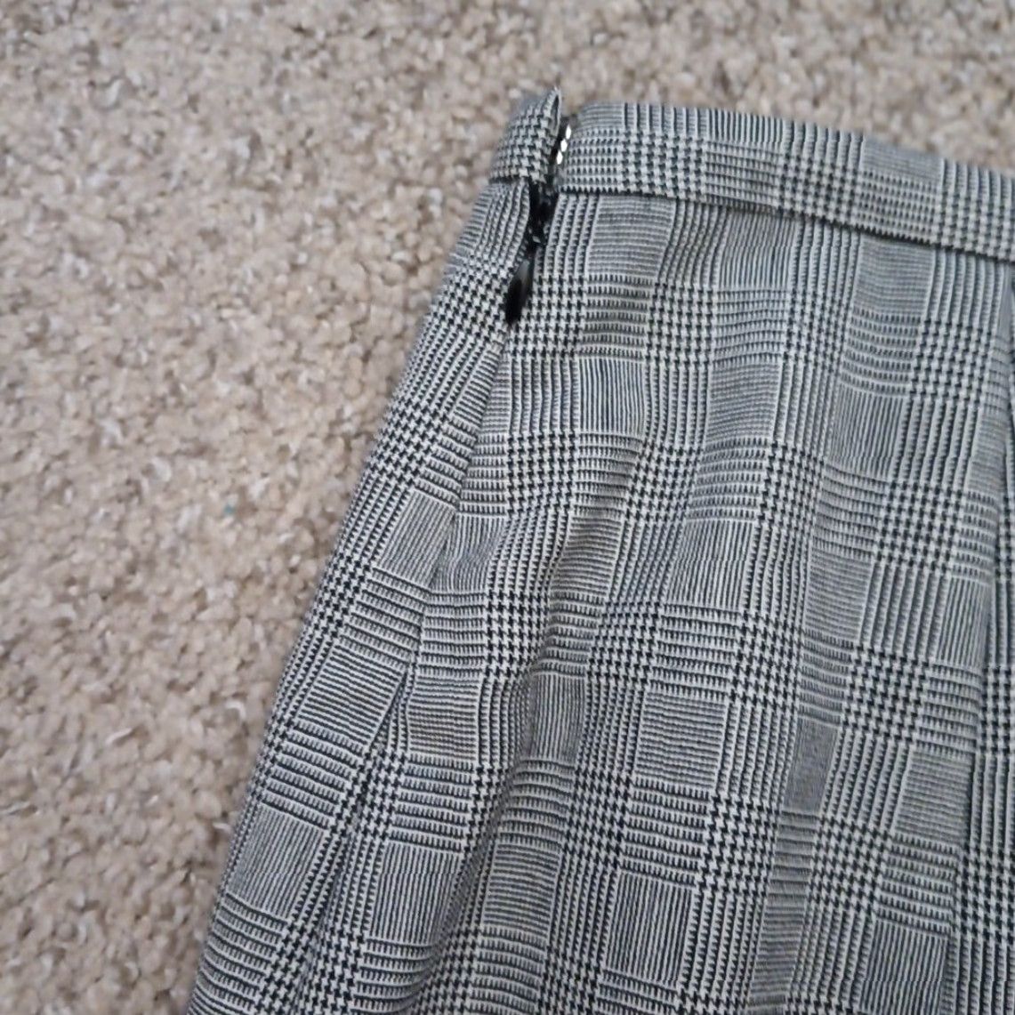 Pendleton Pendleton Skirt Women Knee Length Gray Plaid Lined Wool Pleated Size 8 Petite USA Size 30" / US 8 / IT 44 - 7 Thumbnail