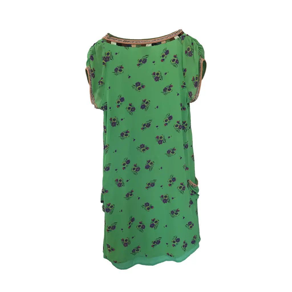 Central Park West 100% Silk Mini Summer Dress - Central Park West Size M / US 6-8 / IT 42-44 - 5 Thumbnail