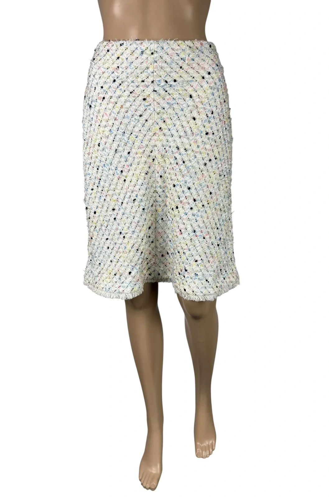 Escada Escada Tweed Midi Skirt size DE40 Size 28" / US 6 / IT 42 - 2 Thumbnail