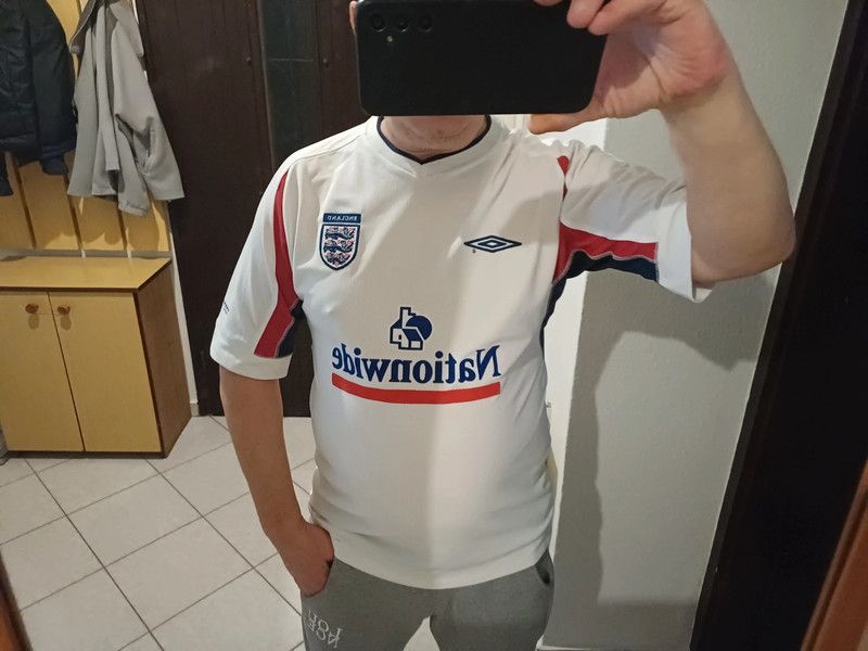 Umbro Umbro 2002 England training shirt Size US M / EU 48-50 / 2 - 10 Thumbnail