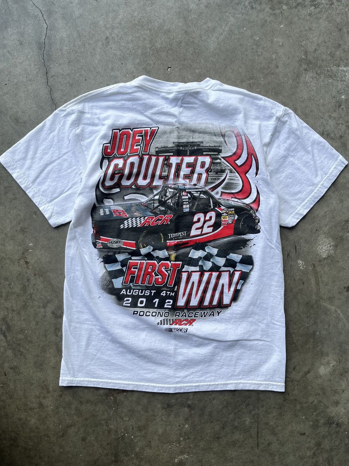Vintage vintage y2k nascar graphic tee Size US M / EU 48-50 / 2 - 3 Thumbnail
