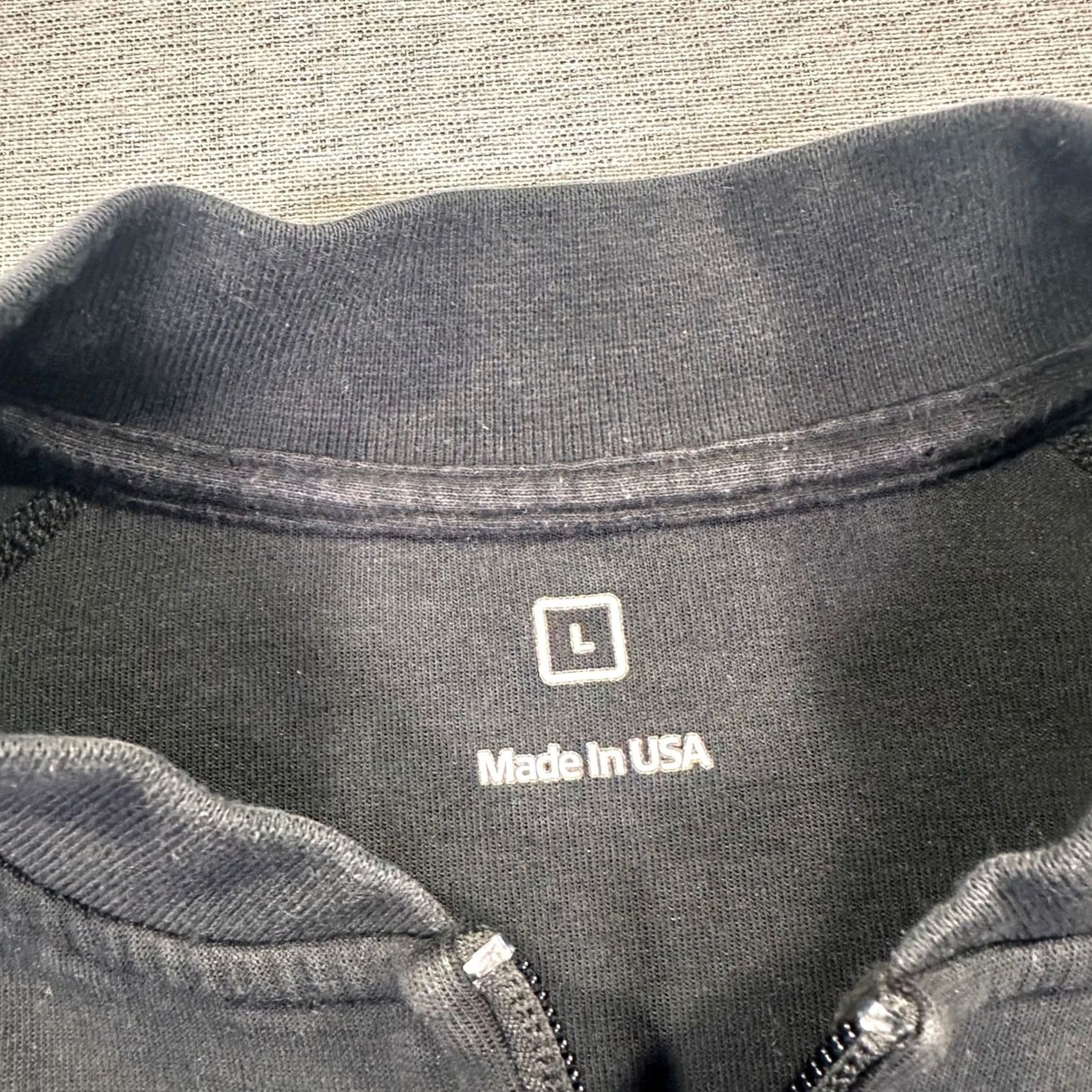 Apple VINTAGE Apple Full Zip Sweatshirt Jacket Black L Mens Size US L / EU 52-54 / 3 - 2 Thumbnail