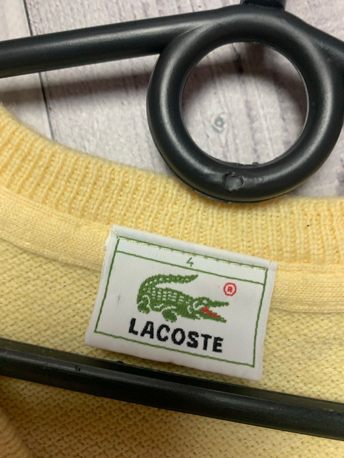 Lacoste × Vintage Lacoste vintage knitted sweater Size M Size US M / EU 48-50 / 2 - 5 Thumbnail