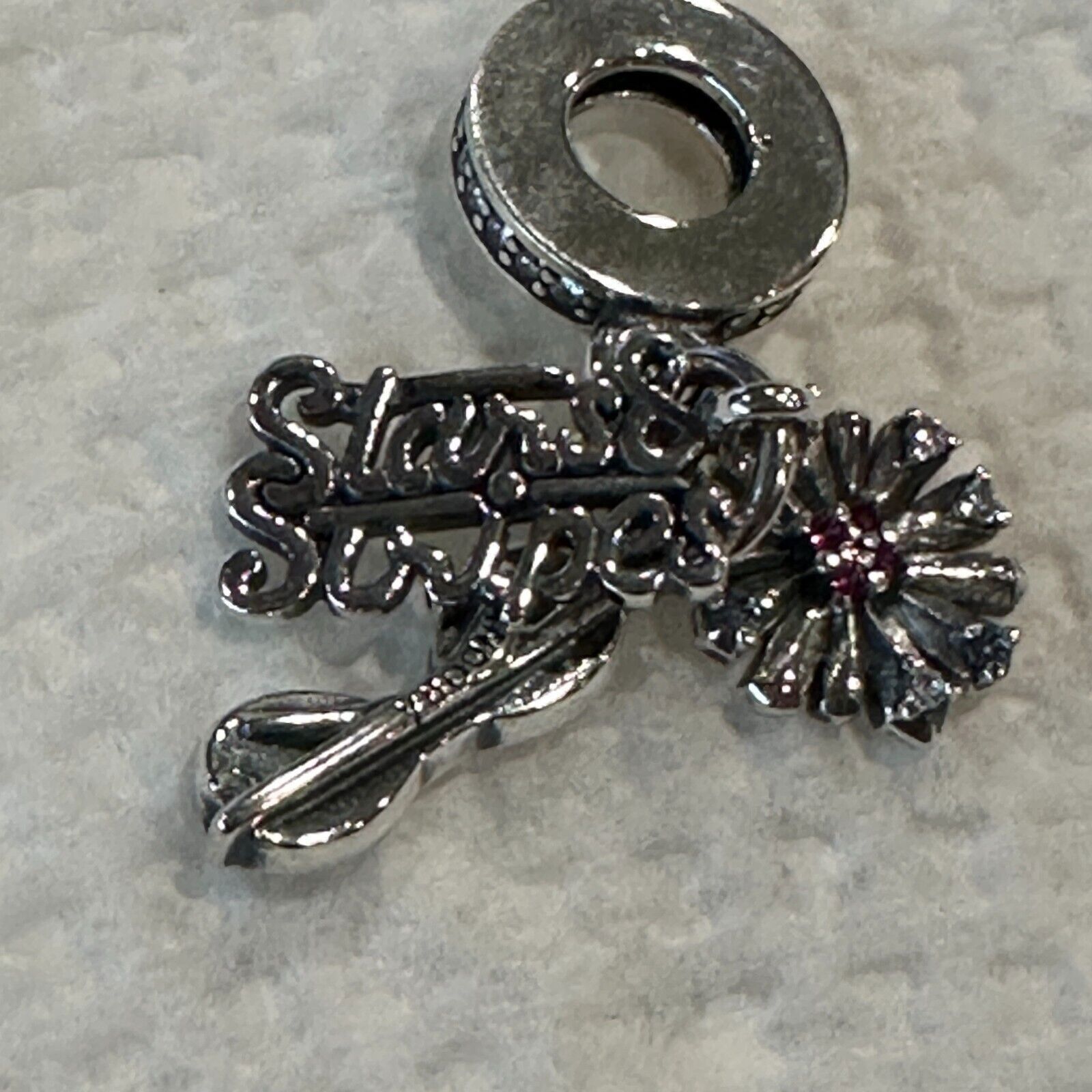 pandora Authentic Pandora, Stars and Stripes USA Dangle Charm, Patri Size ONE SIZE - 4 Thumbnail
