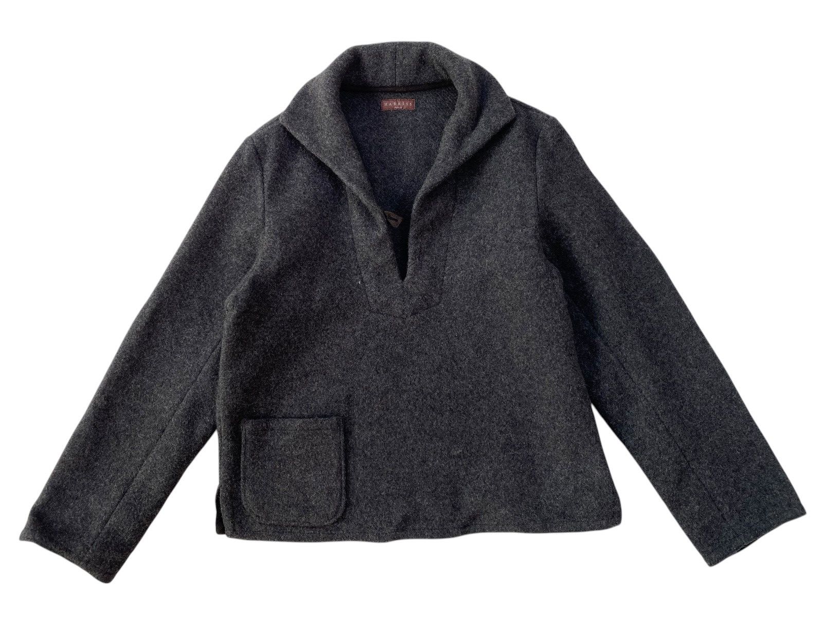 Vintage Vtg Harris Paris Wool Jacket Crop Size S / US 4 / IT 40 - 1 Thumbnail