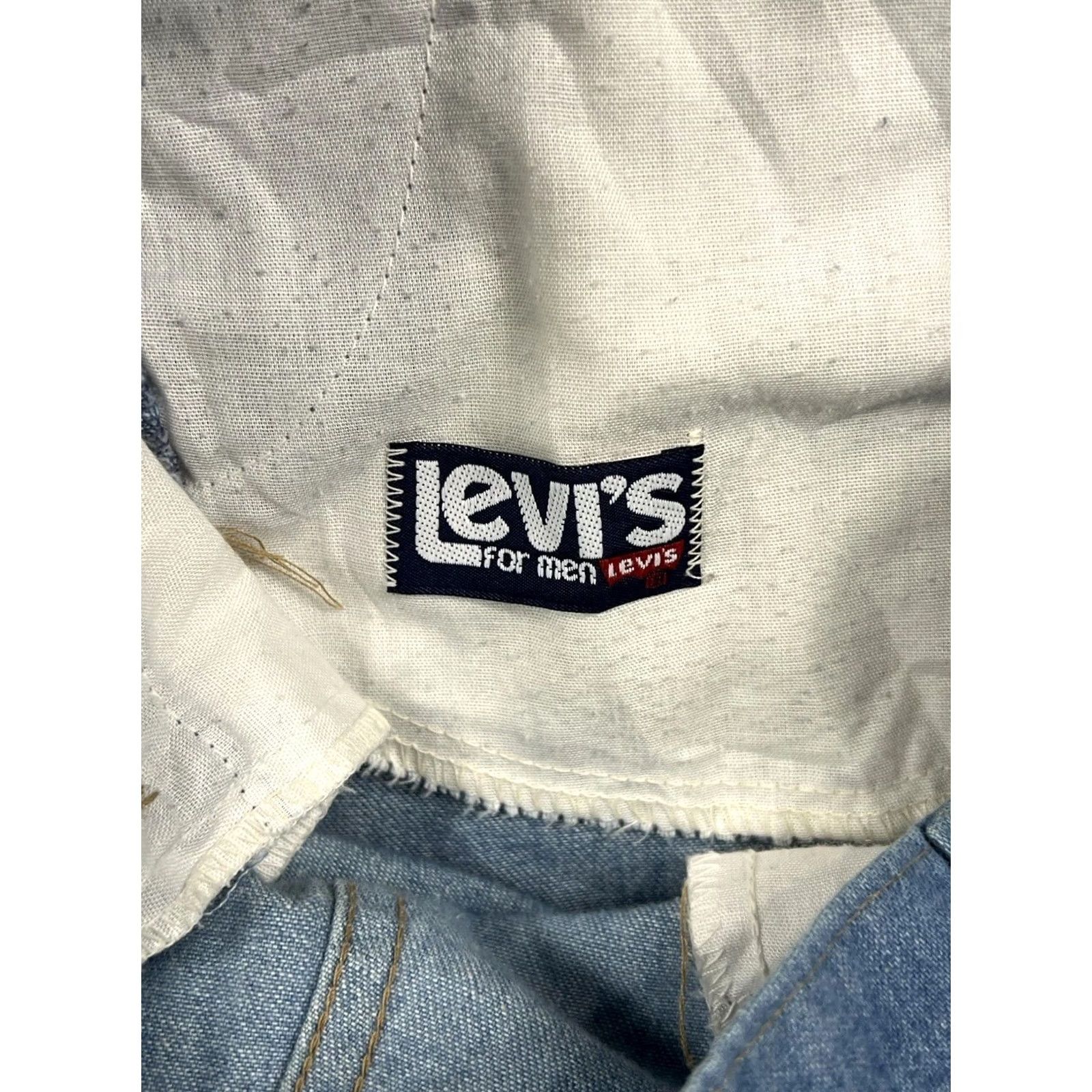 Levi's VINTAGE Levi’s Men's Jeans ORANGE TAB Regular Fit Flat Front Light Denim 38x30 Pants Blue Regular 90s Mens Size US 38 / EU 54 - 5 Thumbnail