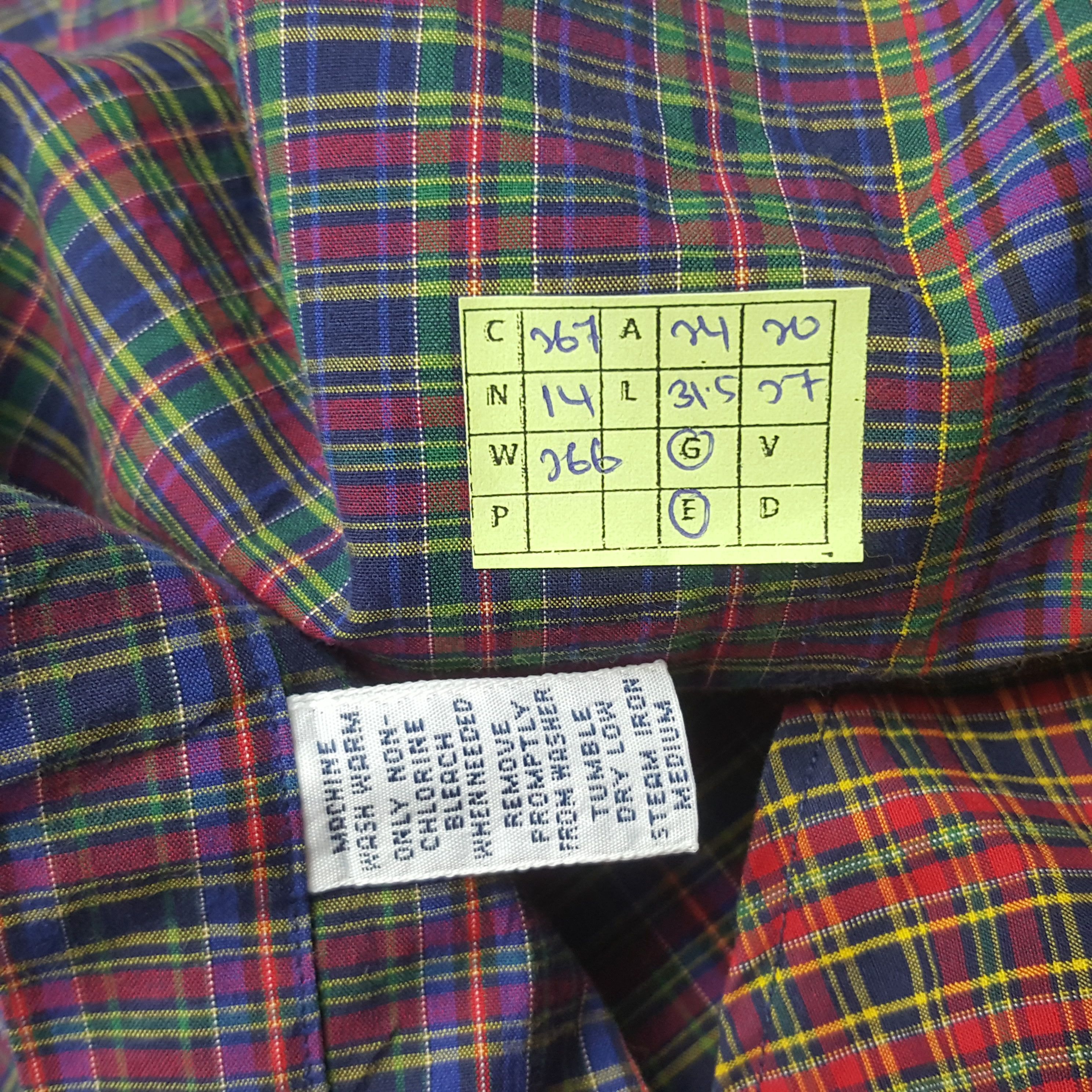 Ralph Lauren × Vintage Vintage Ralph Lauren American Brand Flannel Shirt Button Up Size US XL / EU 56 / 4 - 7 Thumbnail