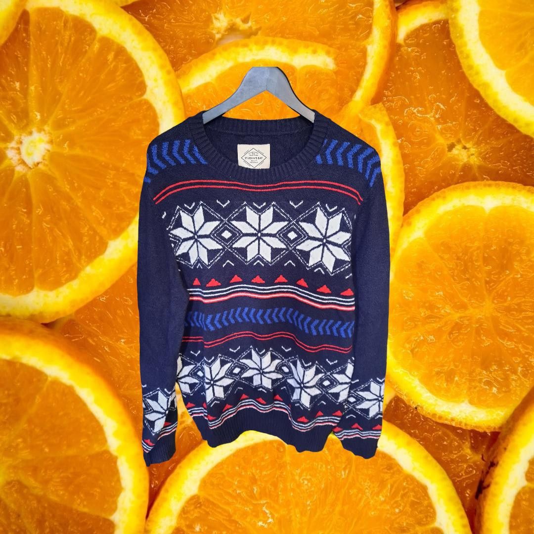 Other St Johns Bay Snowflake Sweater Size M Size US M / EU 48-50 / 2 - 1 Thumbnail