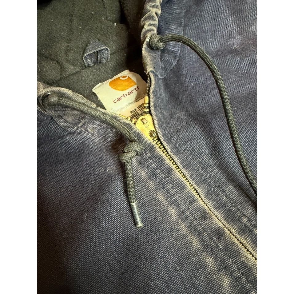 Carhartt × Vintage Vintage Carhartt J130 Hooded Jacket Faded Quilt Lined Size US XXL / EU 58 / 5 - 9 Thumbnail