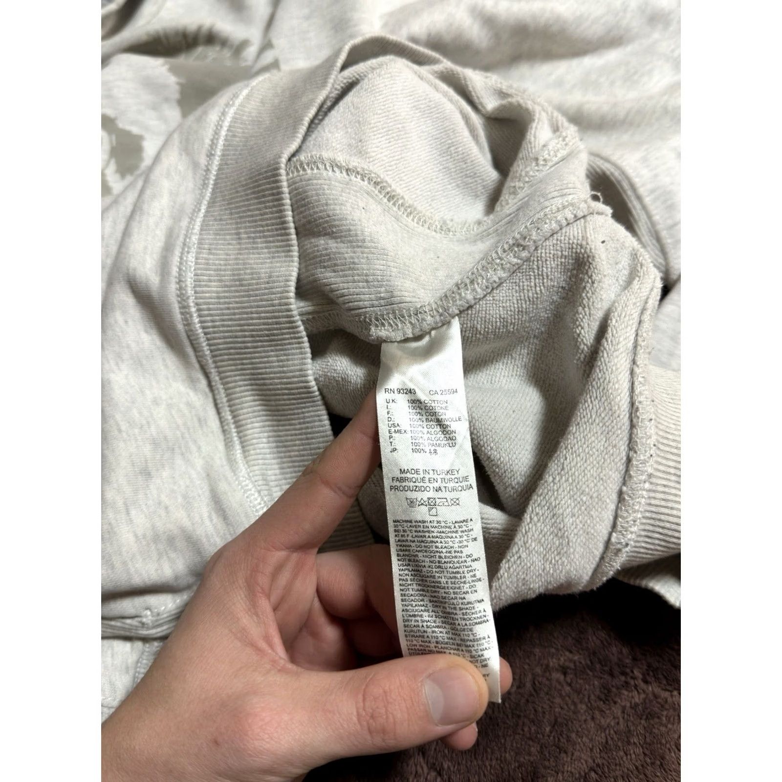 Diesel DIESEL Vintage Hoodie Big Logo Y2K grey M Mens Shirt Pullover 90s Classic Designer USA streetwear Japanesebrand Cotton Logo Gray Size US M / EU 48-50 / 2 - 5 Thumbnail