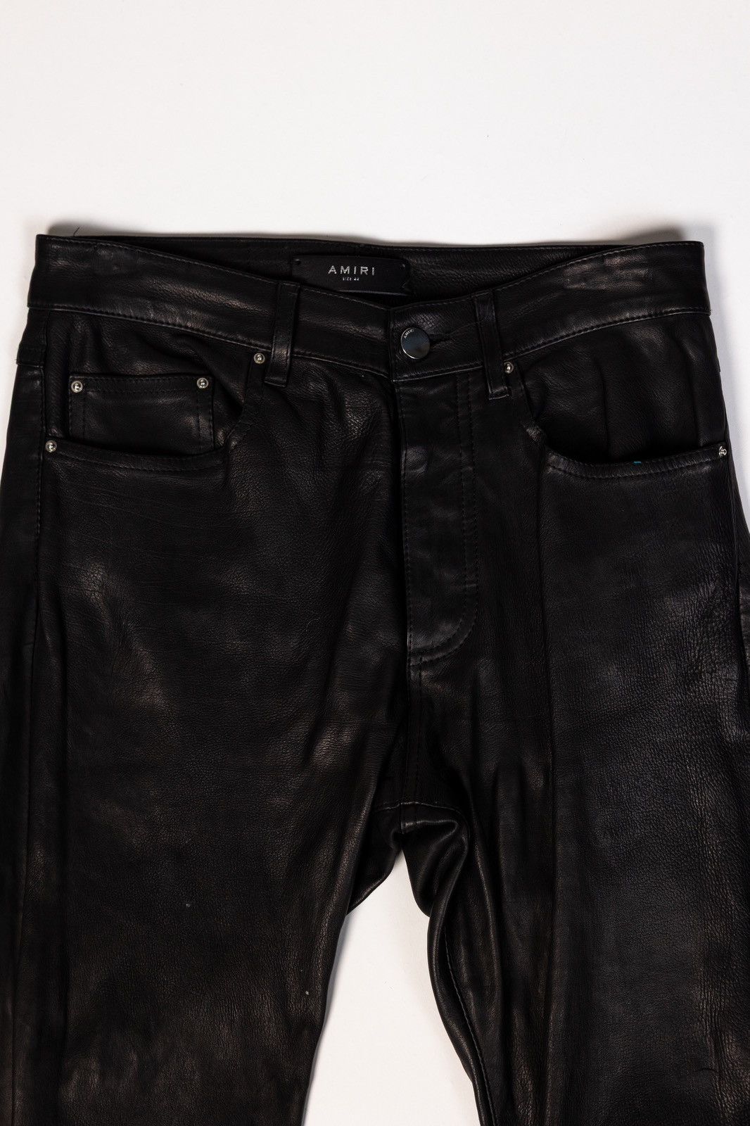 Amiri Amiri Leather Skinny Pants Size US 28 / EU 44 - 2 Thumbnail