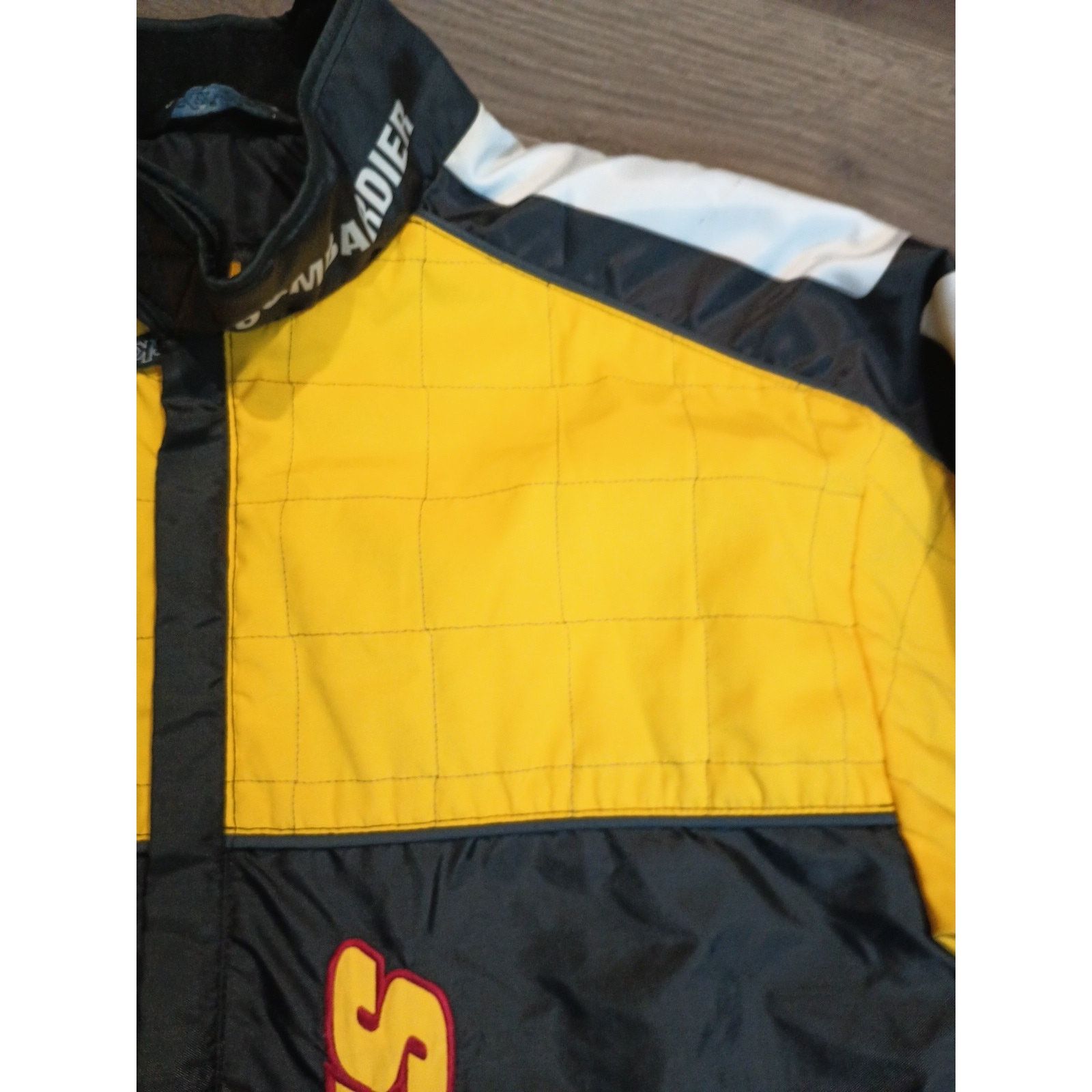 Ski-Doo Vintage Ski-Doo Rotax Yellow Jacket Size M Bombardier Sno Size US M / EU 48-50 / 2 - 9 Thumbnail