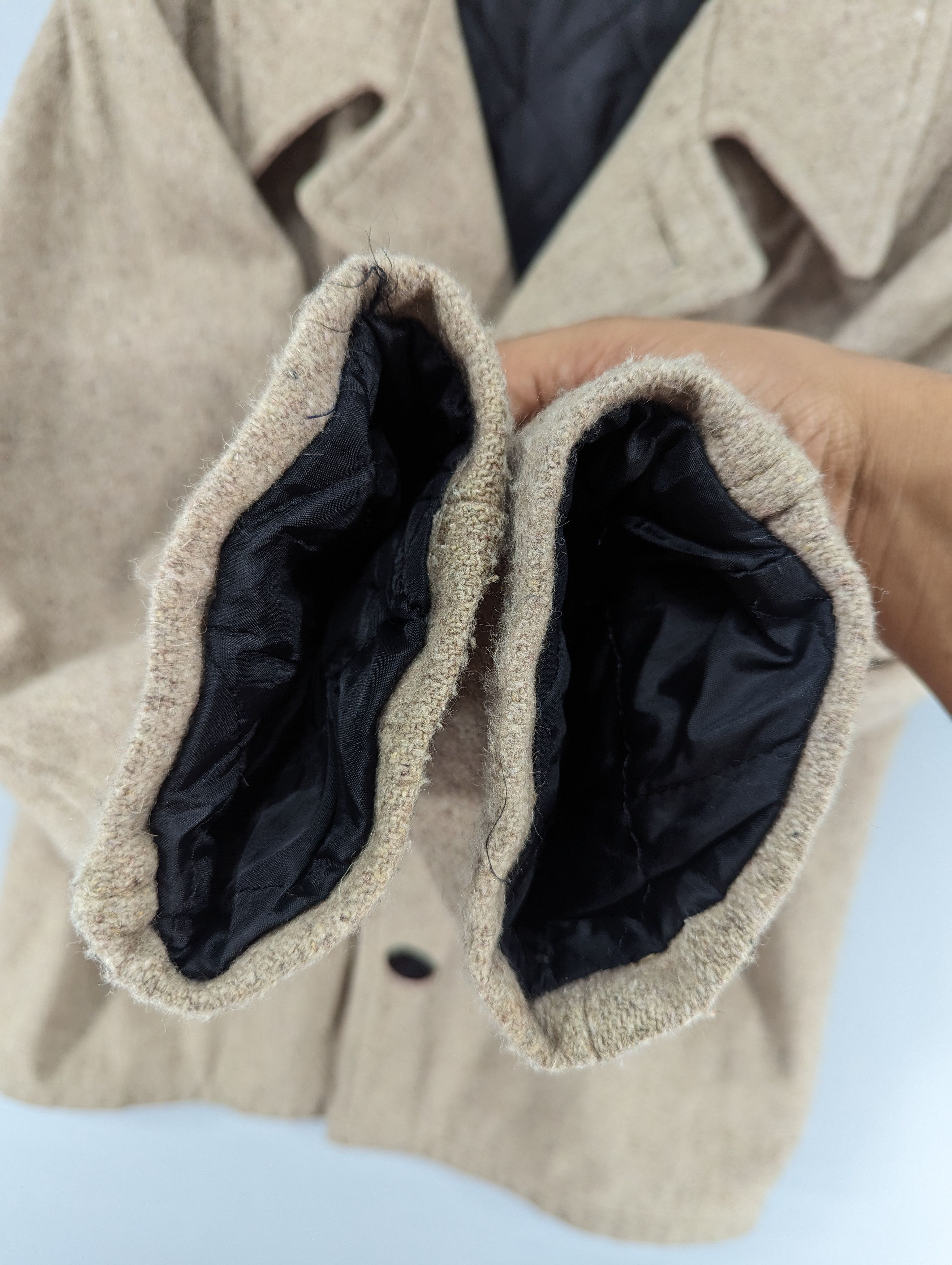 Vintage Vintage Kiffe Wool Single Breasted Coat Jacket Made In Usa Size US M / EU 48-50 / 2 - 7 Thumbnail