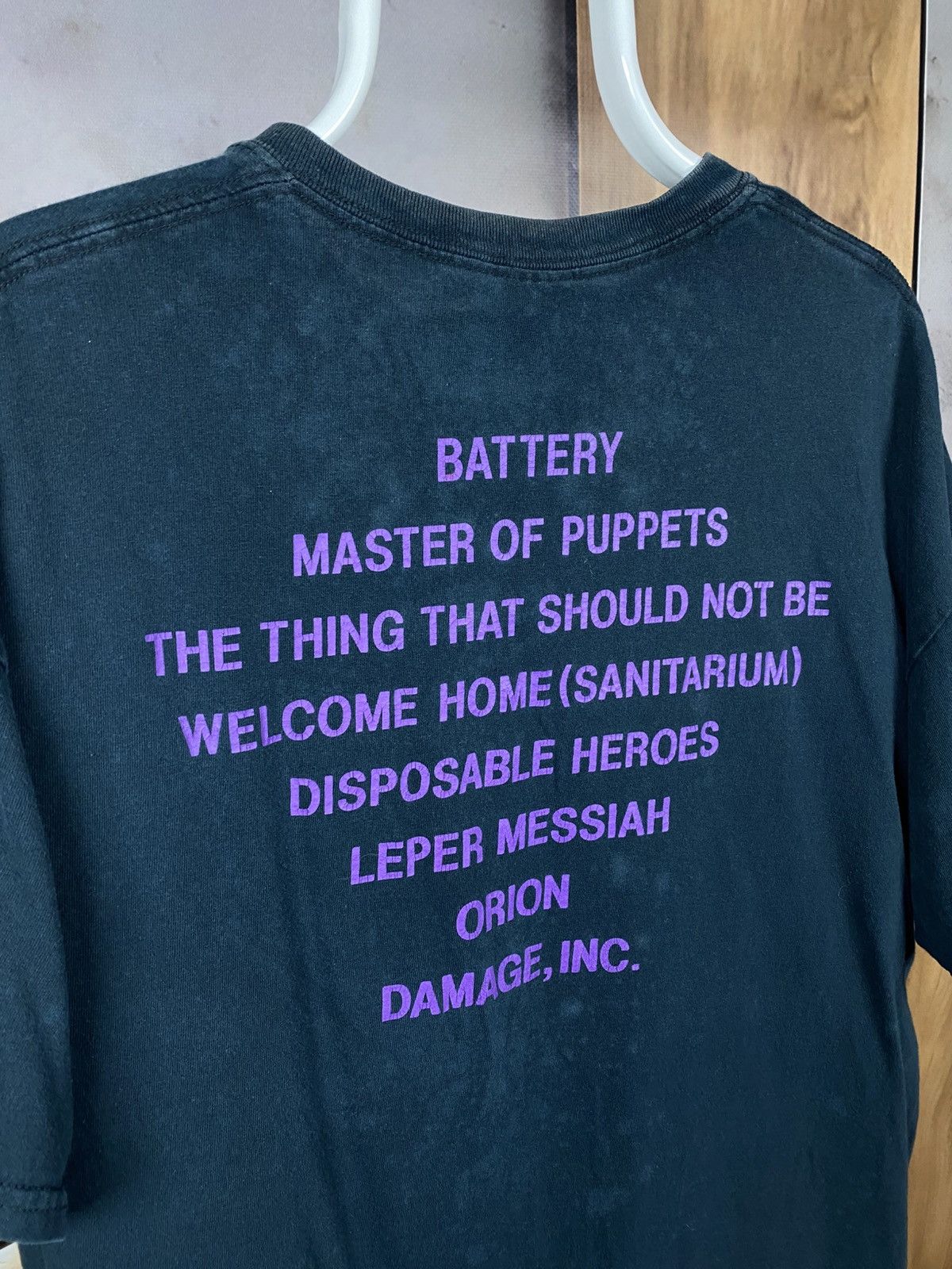 Metallica 🪦Vintage 2007 T-Shirt Metallica Master Of Puppets Promo Tee🪦 Size US XL / EU 56 / 4 - 4 Thumbnail