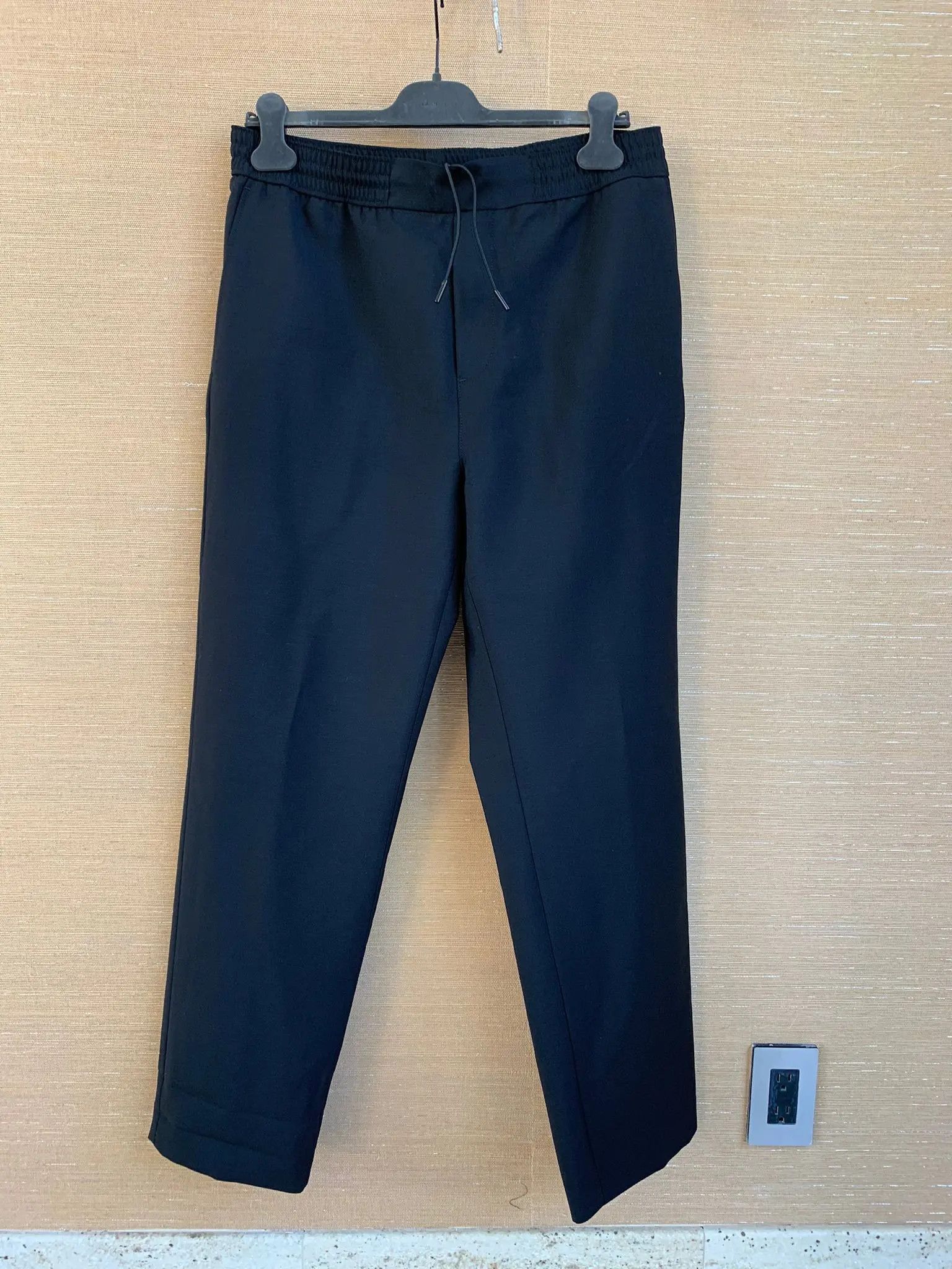 Acne Studios Casual Drawstring Trousers in Black Size US 34 / EU 50 - 1 Thumbnail