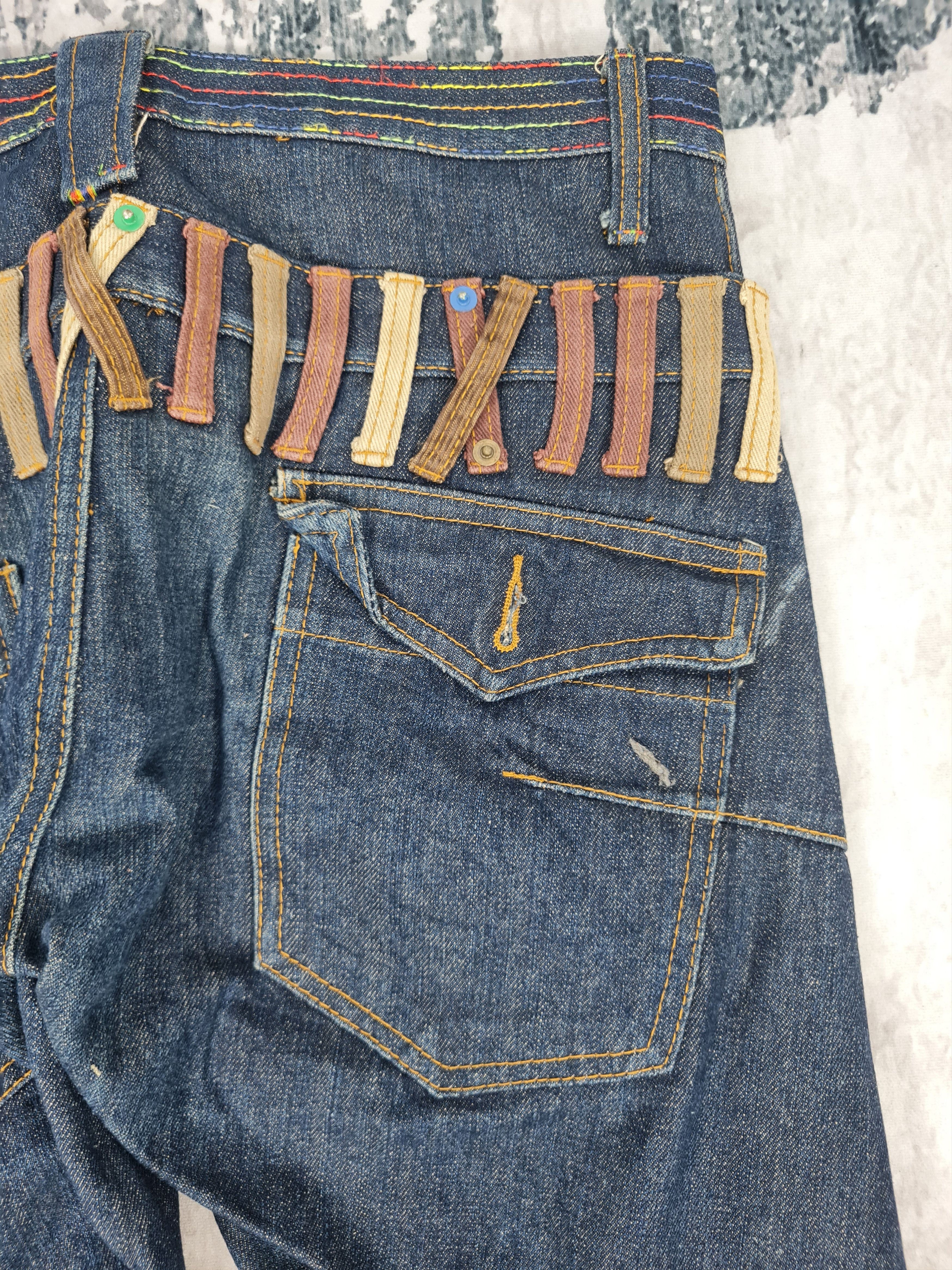 Japanese Brand BREATHMINT Double Waist Engineer Jeans Size 30x31 JB0155 Size US 30 / EU 46 - 7 Thumbnail