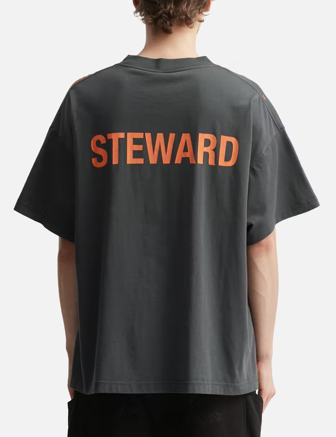 Umbro x Slam Jam Black Steward Vest Print Oversized T-Shirt Size US L / EU 52-54 / 3 - 4 Thumbnail
