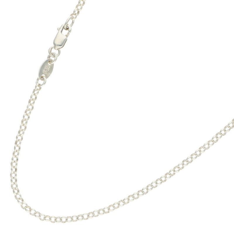 Chrome Hearts Roll Chain Necklace Silver