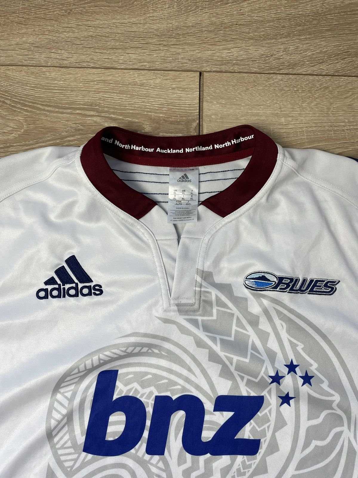 Adidas Blues Auckland Super Rugby away men shirt jersey 2013Adidas Size US XL / EU 56 / 4 - 3 Thumbnail