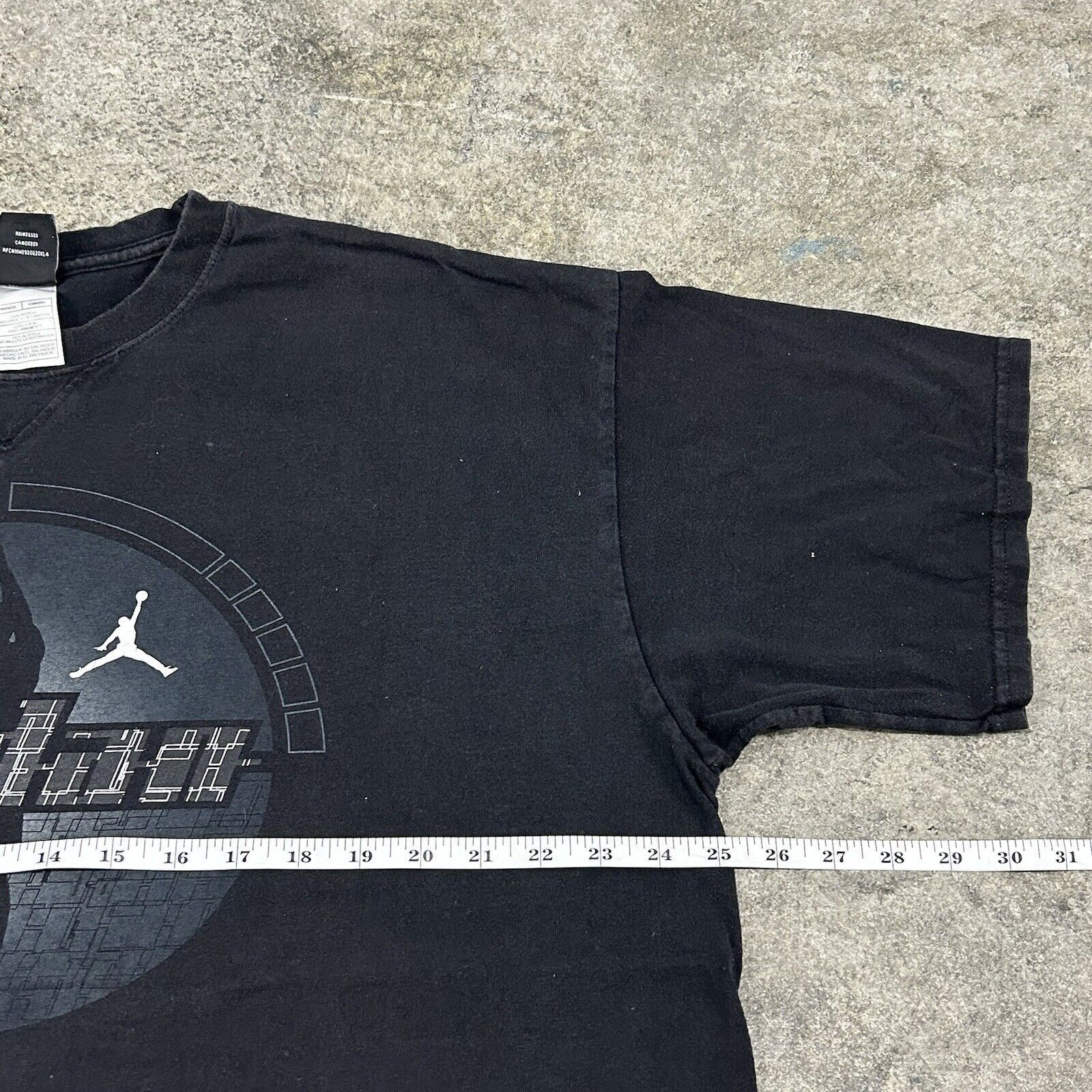 Jordan Brand Vintage y2k Jordan Jump Shot NBA Black T Shirt X-Large XL Size US XL / EU 56 / 4 - 7 Thumbnail