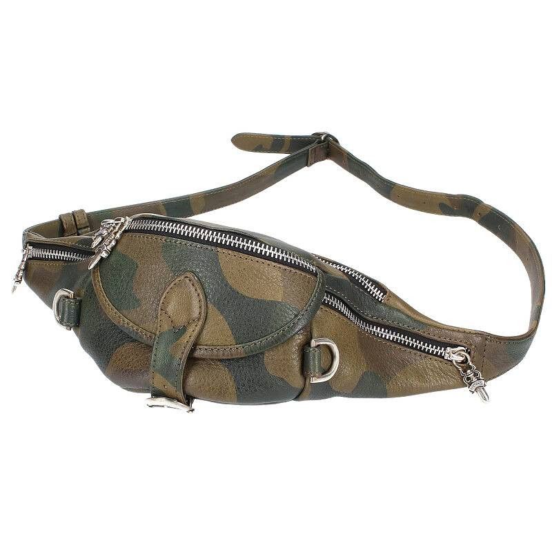 image of Chrome Hearts Camo Crossbody Bag, Men's