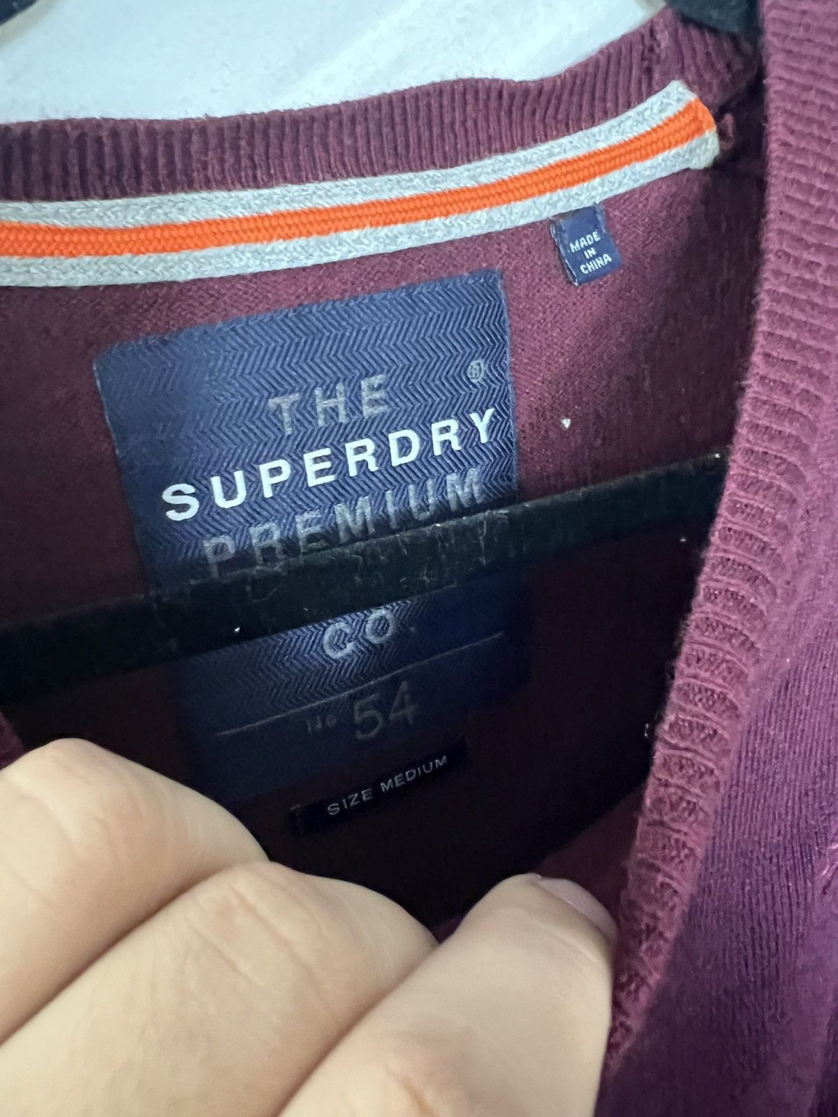 Superdry Superdry Orange Label Crew Jumper Size US M / EU 48-50 / 2 - 4 Thumbnail