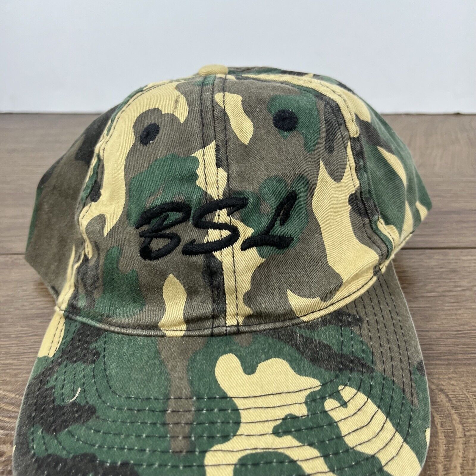 Other BSL Hat BSL Camo Hat Adjustable Hat Camo Adjustable Hat Gree Size ONE SIZE - 6 Thumbnail