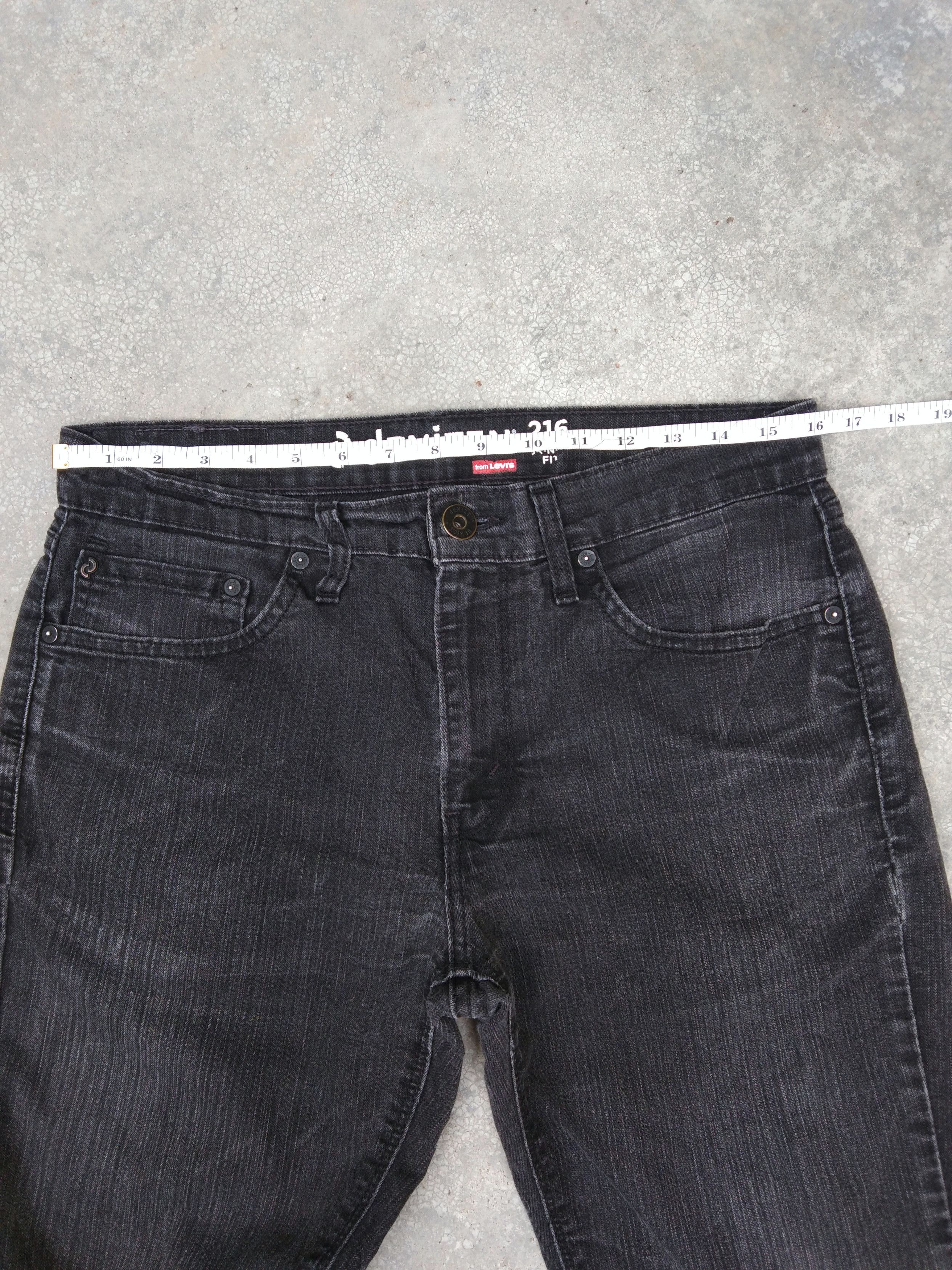 Levi's Denizen x Levis Black Skinny Fit Jeans 32x30 Size US 32 / EU 48 - 5 Thumbnail