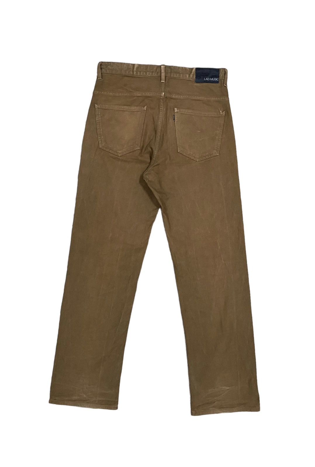 Lad Musician Lad Musician Brown Straight Cup Jeans Made In Japan Size US 32 / EU 48 - 3 Thumbnail