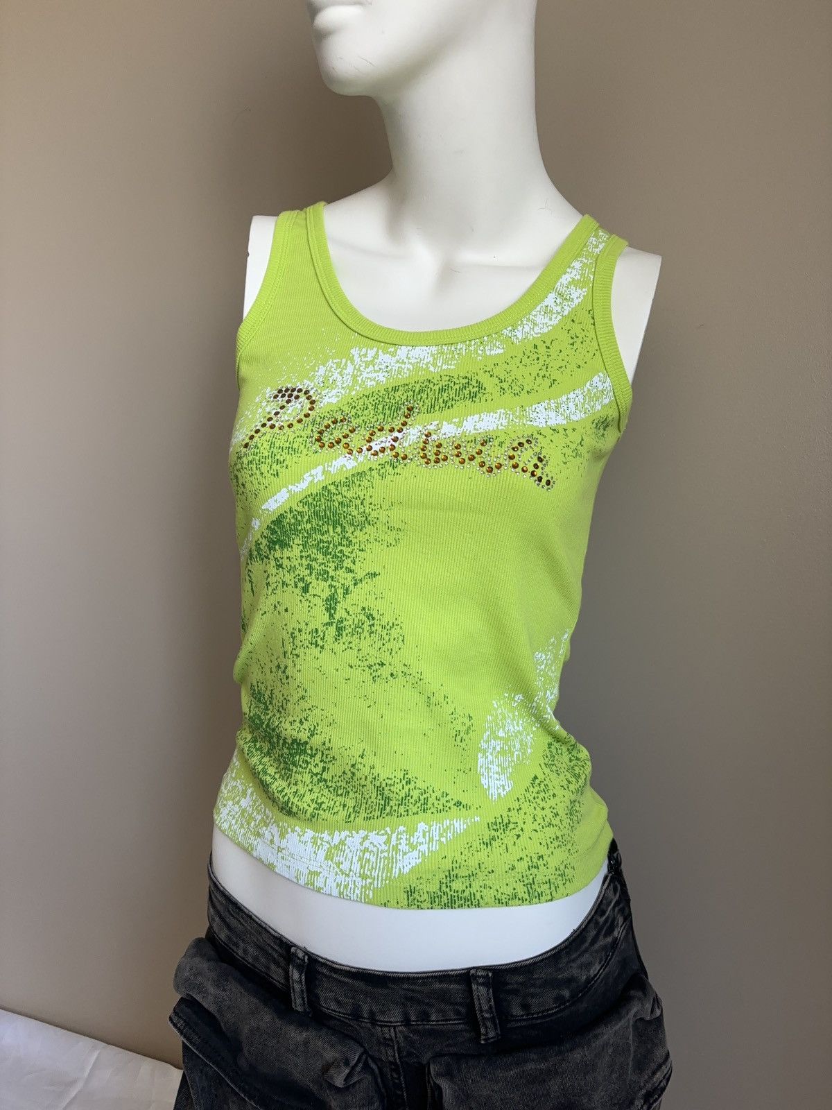 Japanese Brand × Vintage Printed vintage tank top Size S / US 4 / IT 40 - 2 Thumbnail