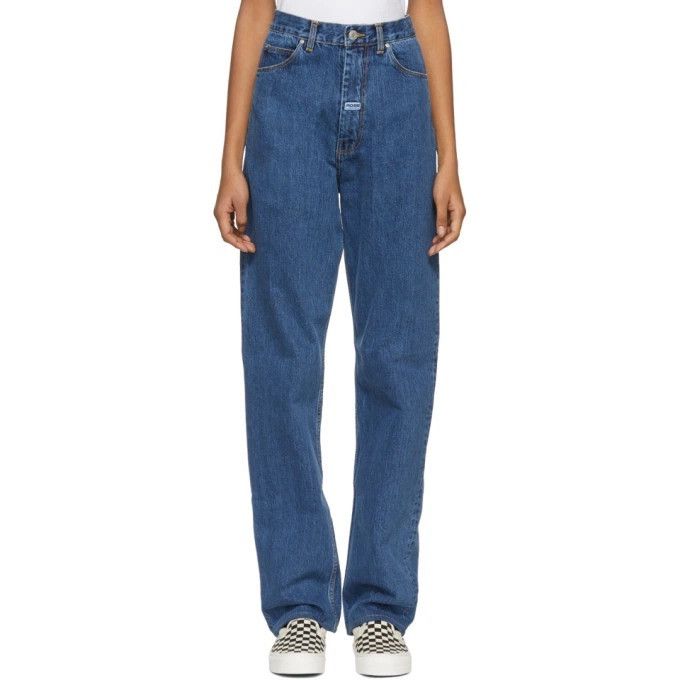Martine Rose Martine Rose Indigo Blue Jeans Size US 34 / EU 50 - 8 Thumbnail