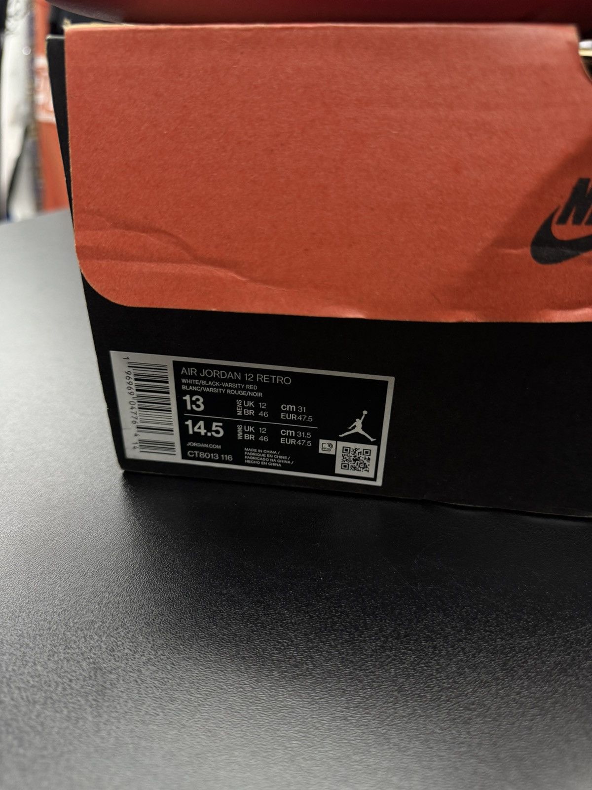 Jordan Brand Jordan 12 Cherry (2025) Size 13 Brand New Size US 13 / EU 46 - 12 Thumbnail