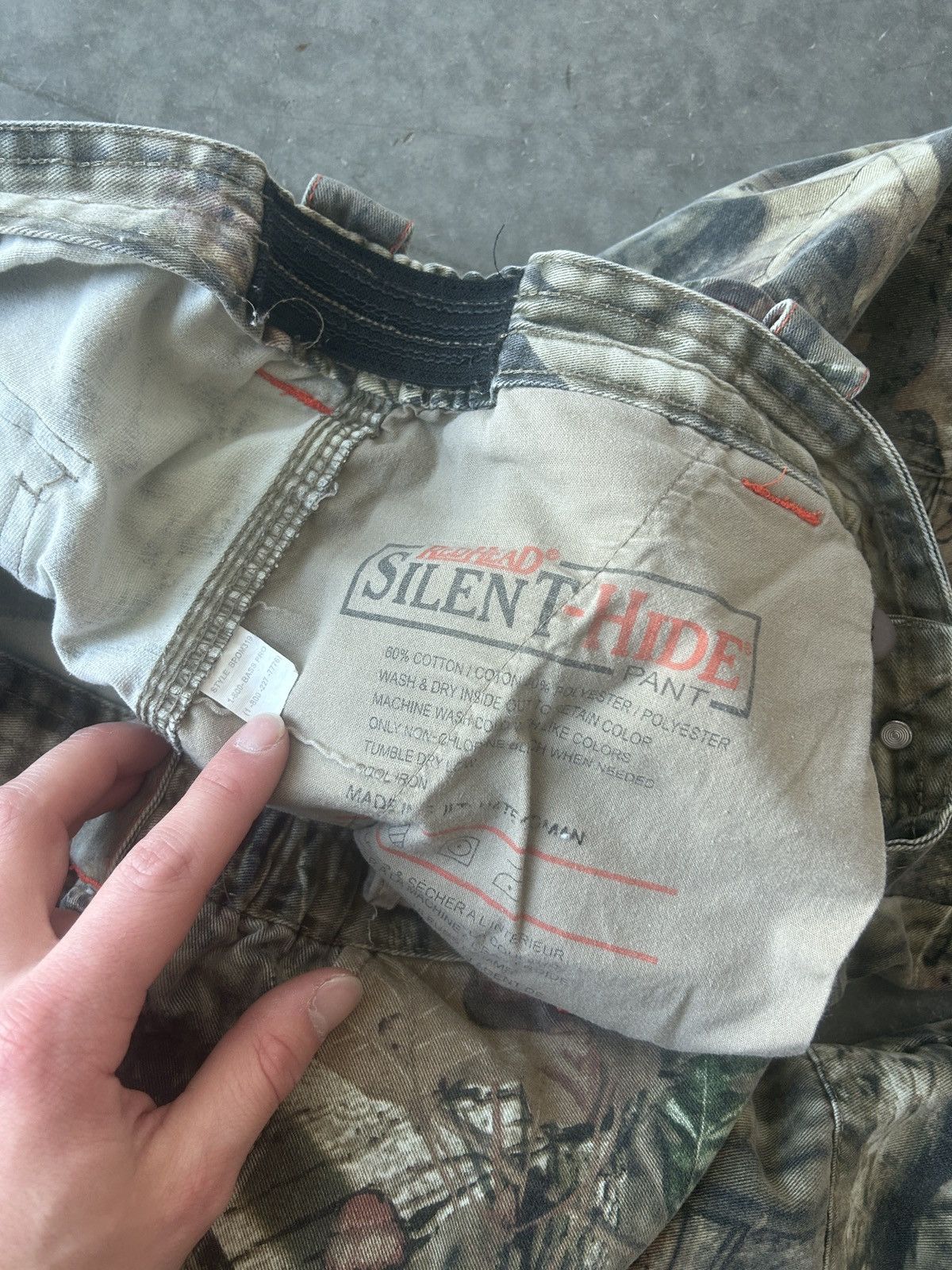 Mossy Oaks × Vintage Vintage Y2K Mossy Oak Cargo Pants Baggy Fit Size US 36 / EU 52 - 6 Thumbnail